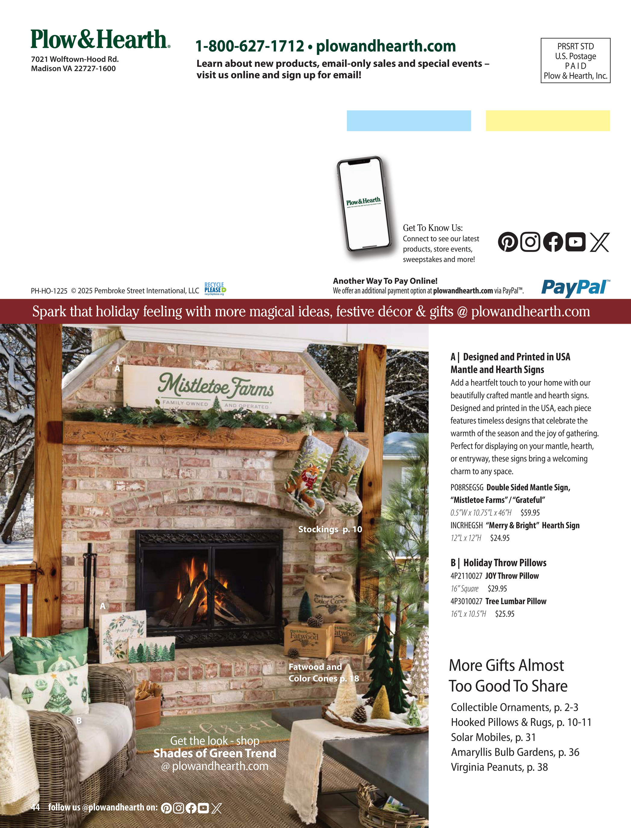 Plow & Hearth Plow & Hearth Holiday 2025 Catalog - Page 44