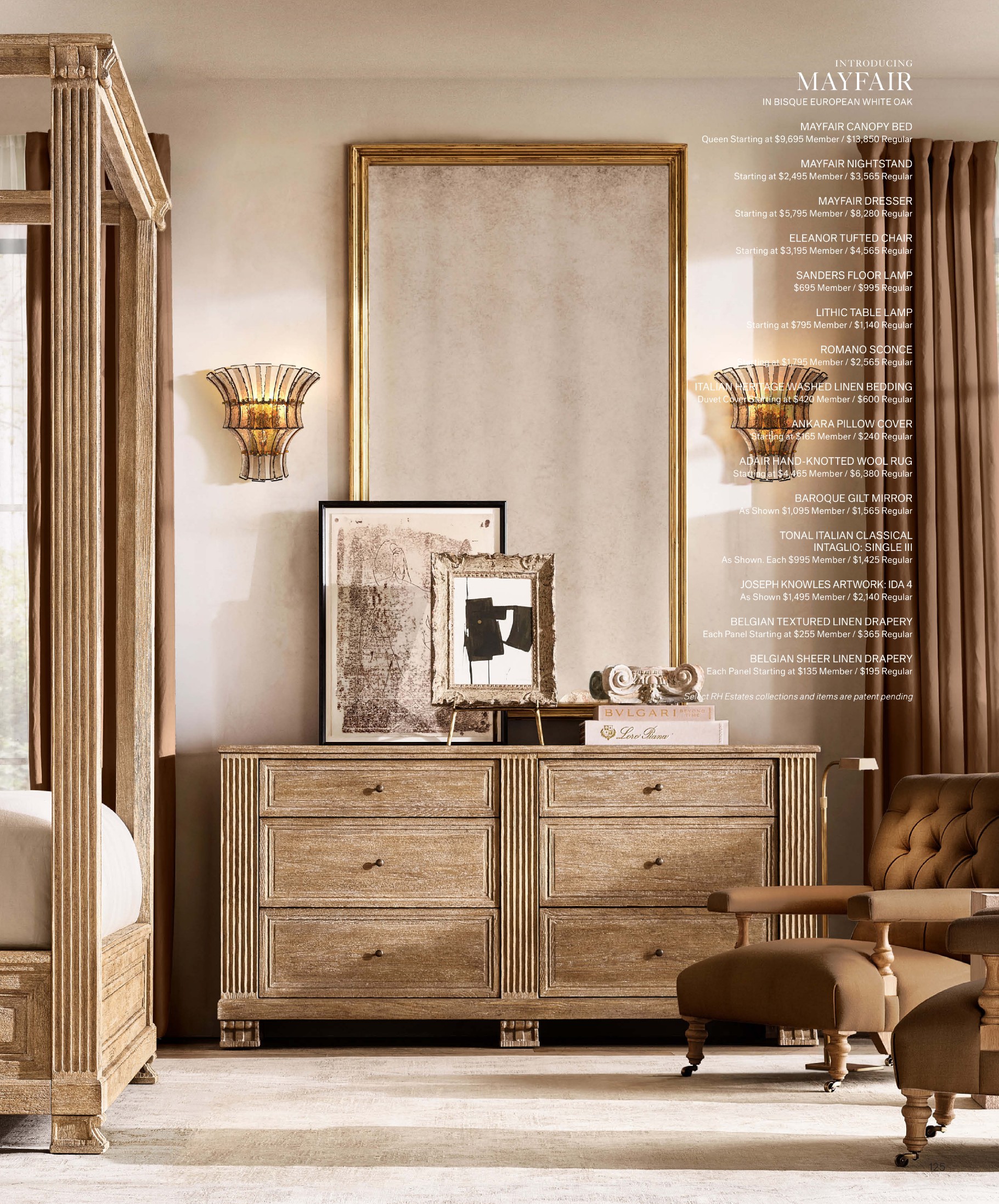 RH — Restoration Hardware RH Estates Catalog - Page 125