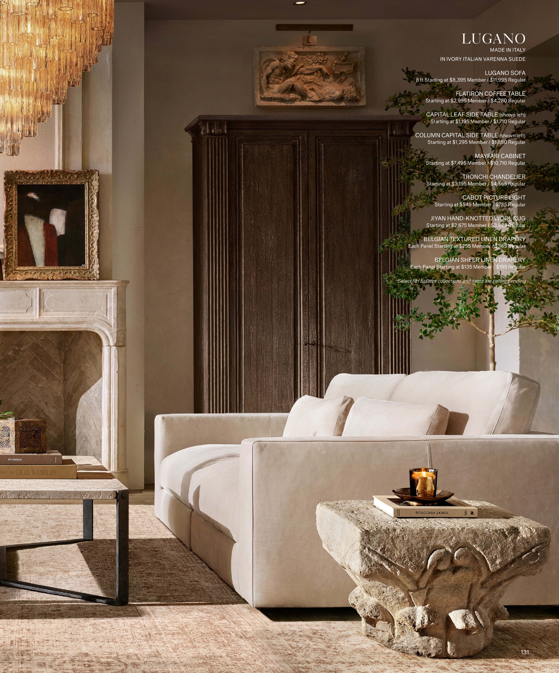 RH — Restoration Hardware RH Estates Catalog - Page 131