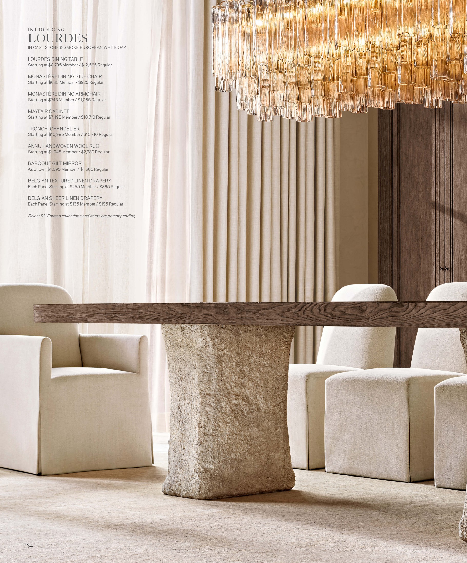 RH — Restoration Hardware RH Estates Catalog - Page 134