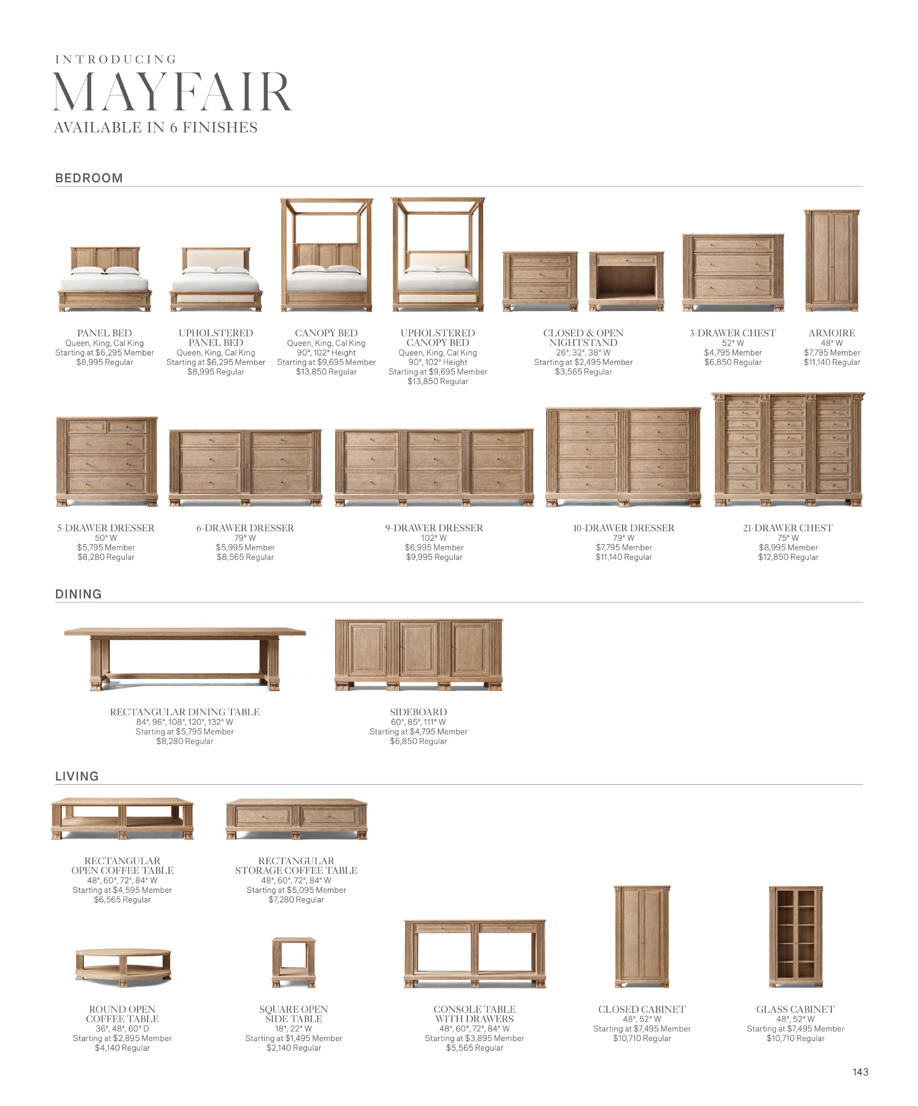 RH — Restoration Hardware RH Estates Catalog - Page 143