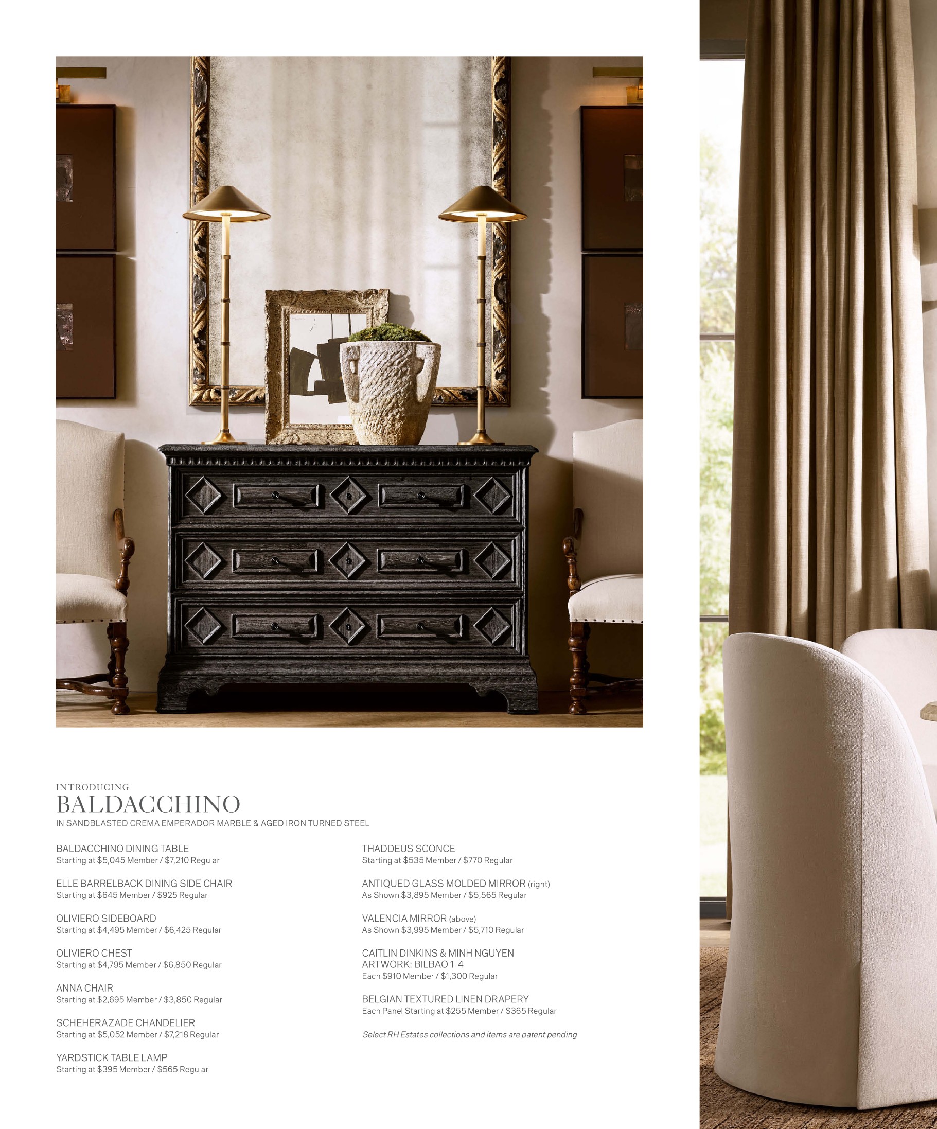 RH — Restoration Hardware RH Estates Catalog - Page 182