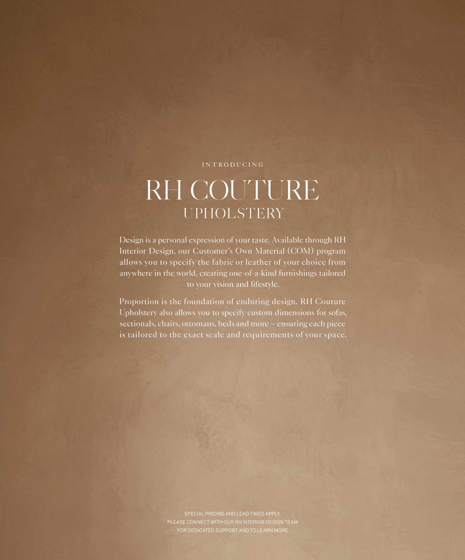 RH — Restoration Hardware RH Estates Catalog - Page 258