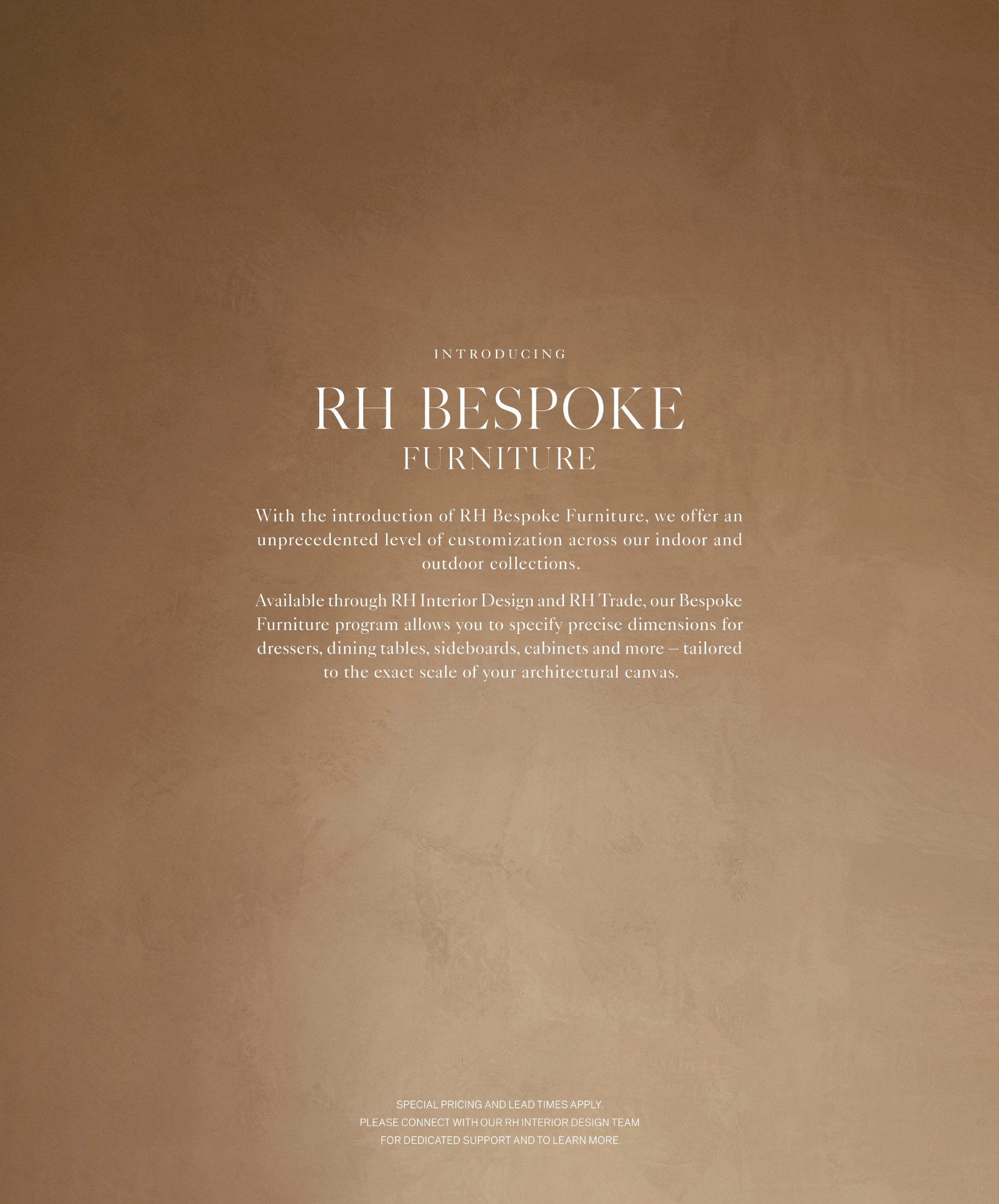 RH — Restoration Hardware RH Estates Catalog - Page 260