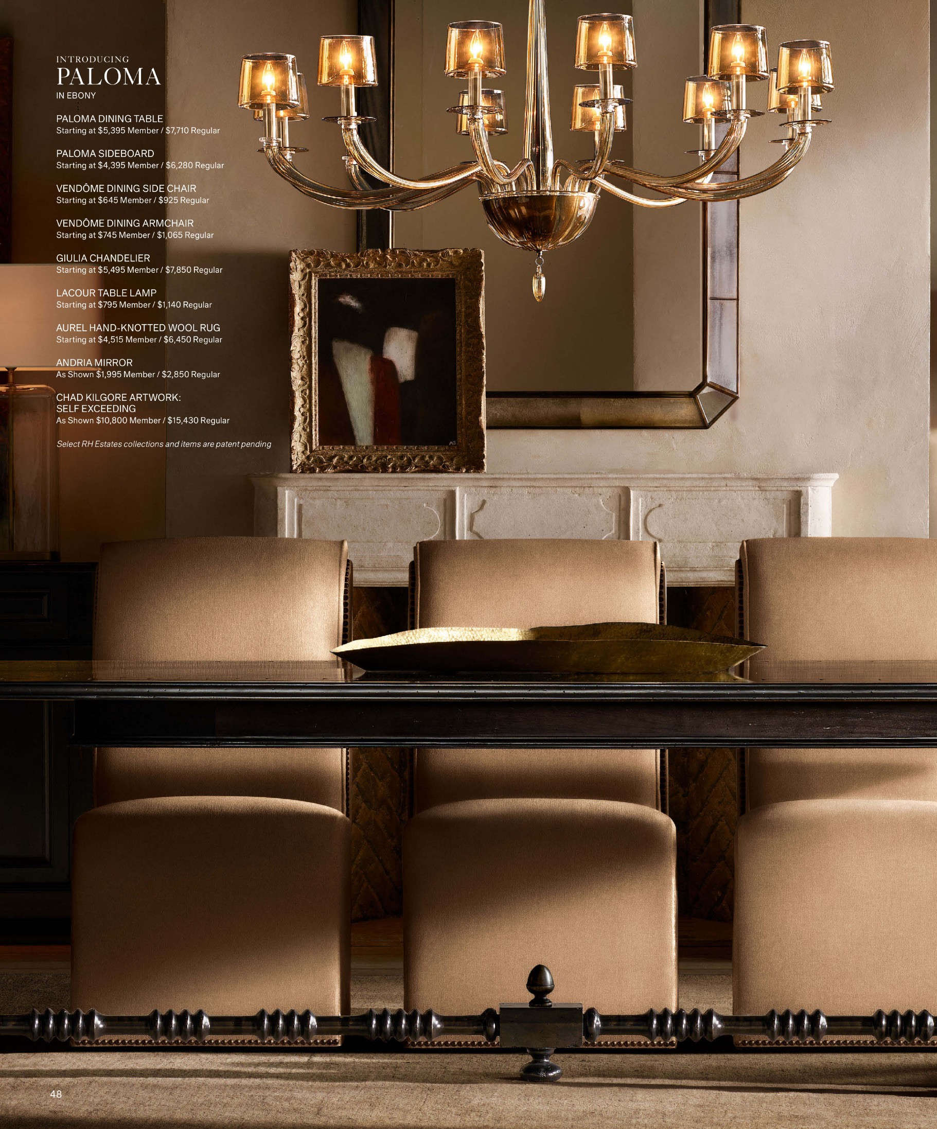 RH — Restoration Hardware RH Estates Catalog - Page 48