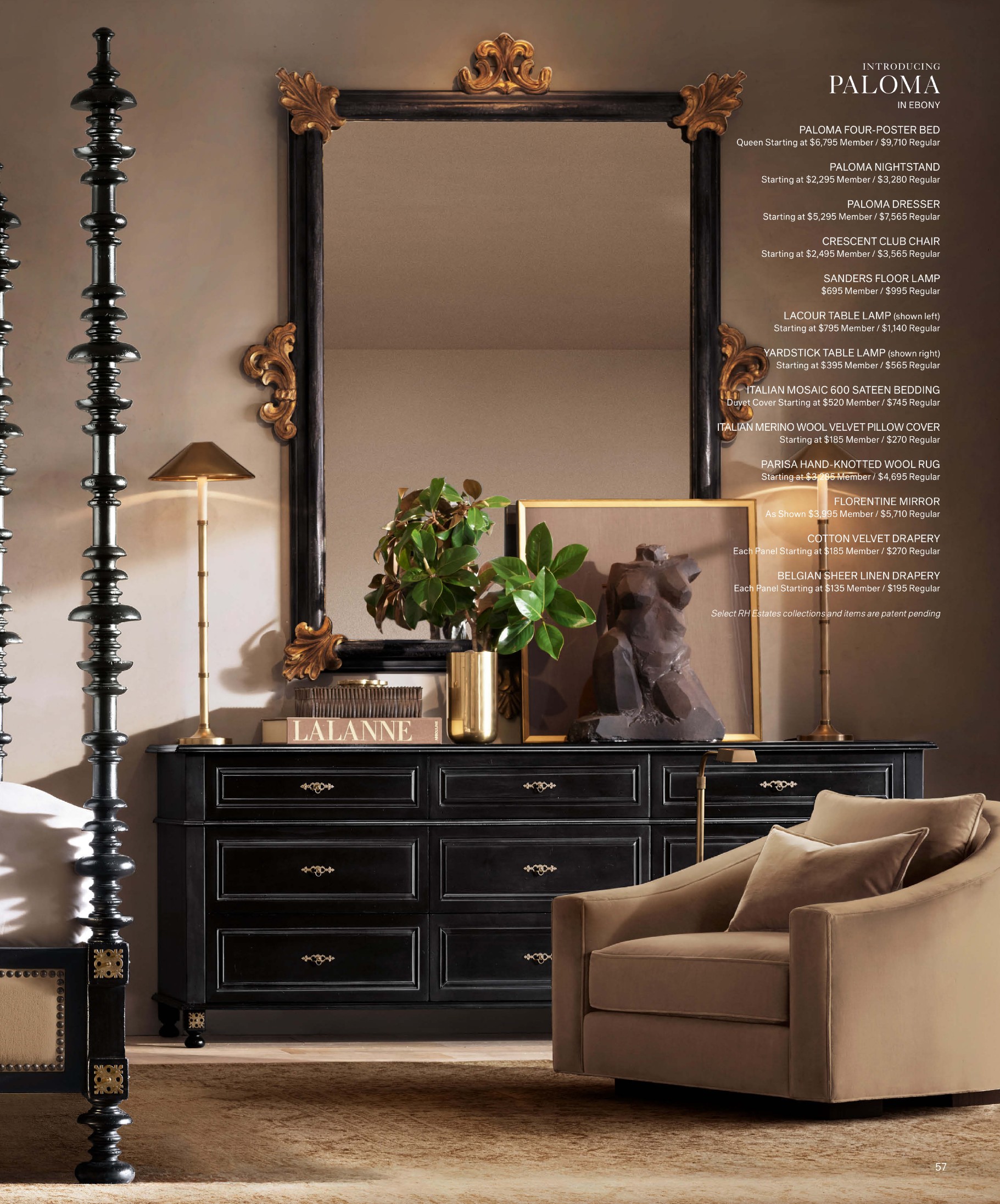 RH — Restoration Hardware RH Estates Catalog - Page 57