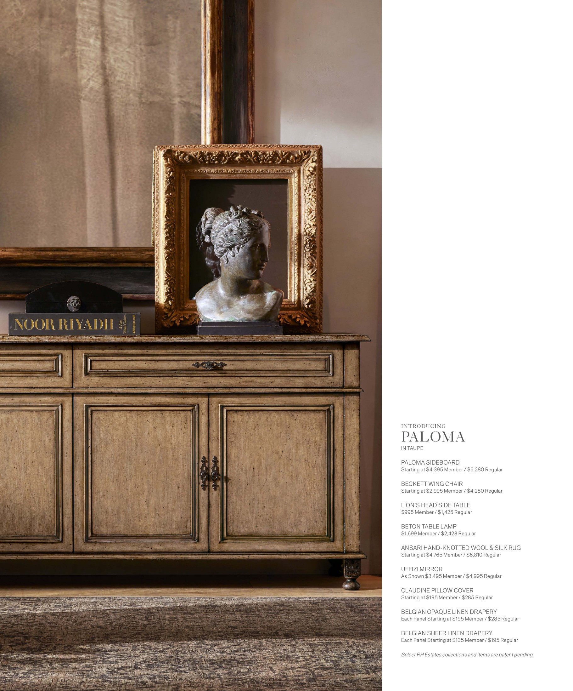 RH — Restoration Hardware RH Estates Catalog - Page 63