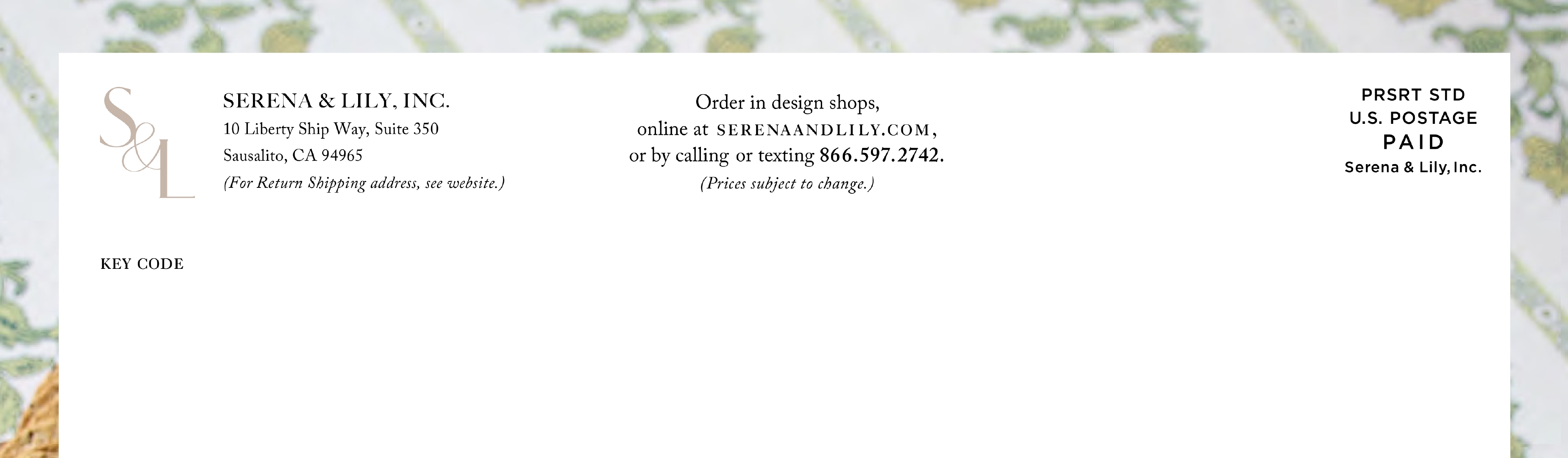 Serena & Lily Serena & Lily March 2026 Catalog - Page 64