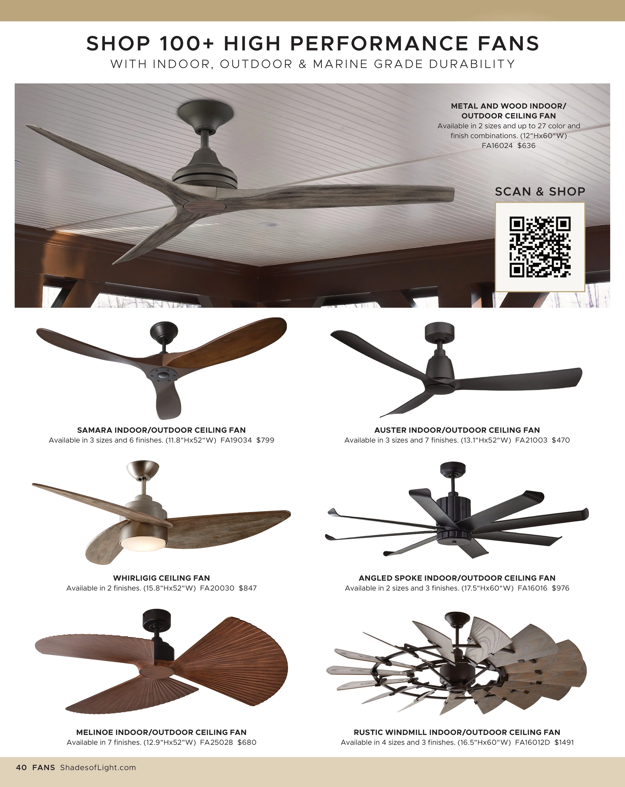 Shades of Light Shades of Light Farmhouse Revival 2026 Catalog - Page 40