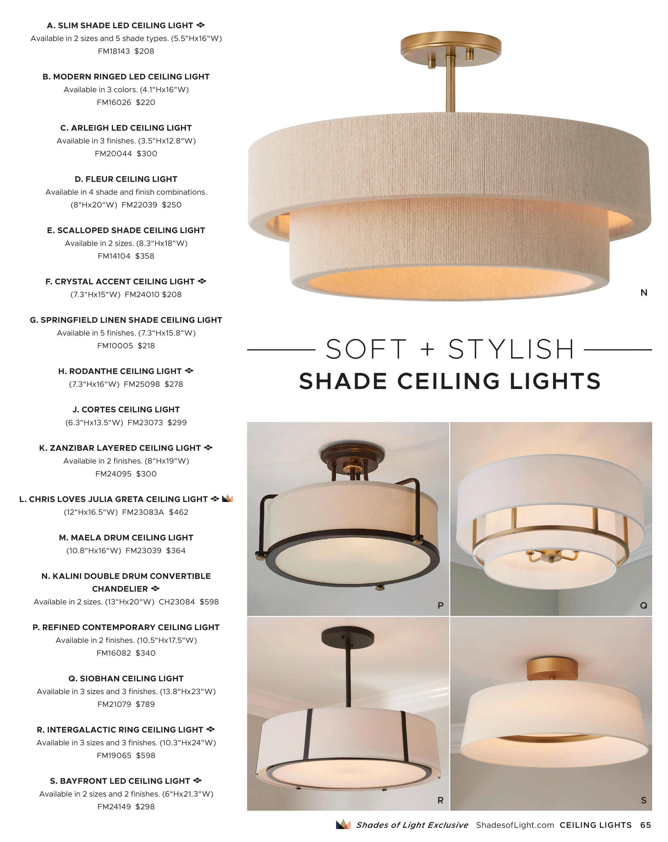 Shades of Light Shades of Light Farmhouse Revival 2026 Catalog - Page 65