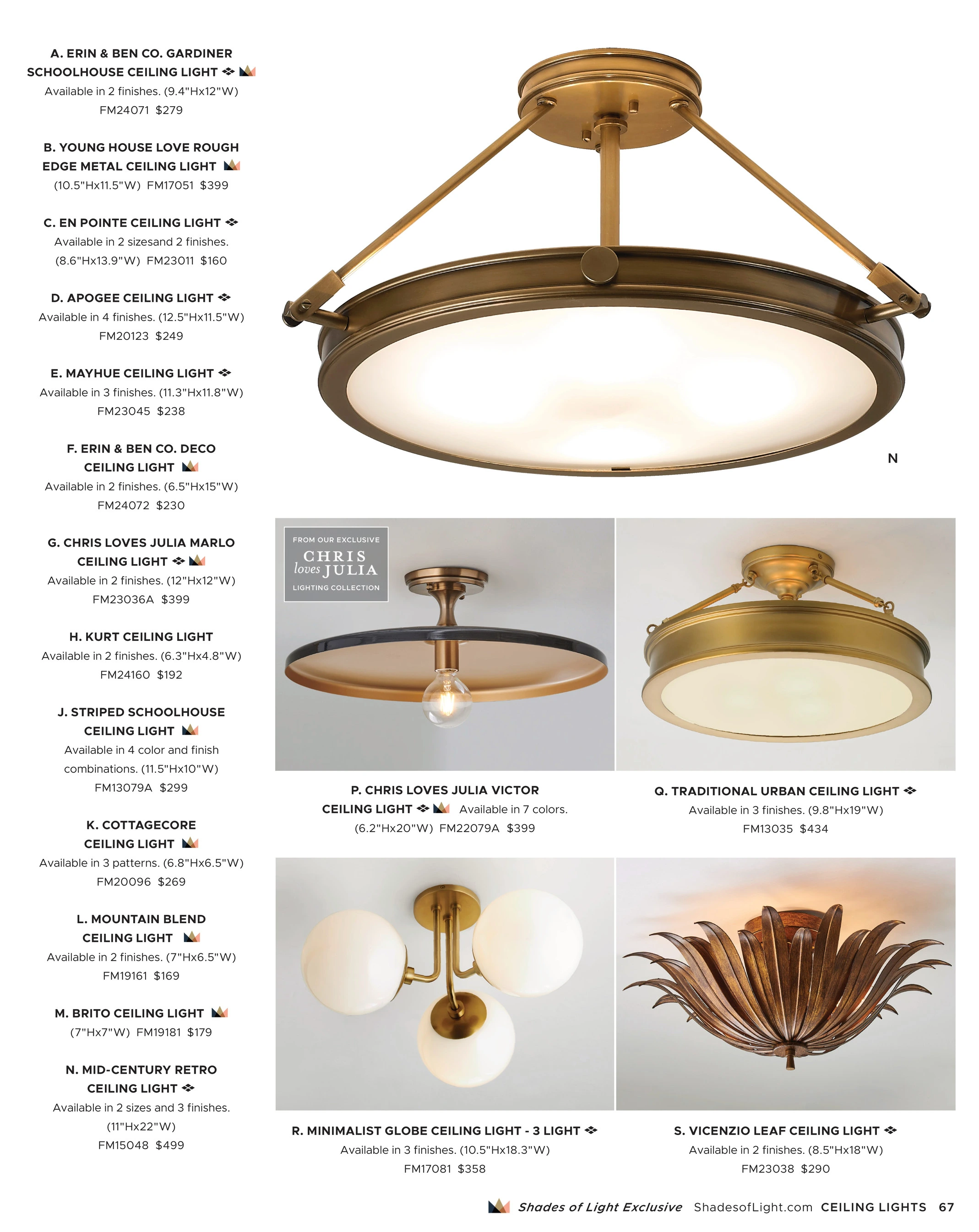 Shades of Light Shades of Light Farmhouse Revival 2026 Catalog - Page 67