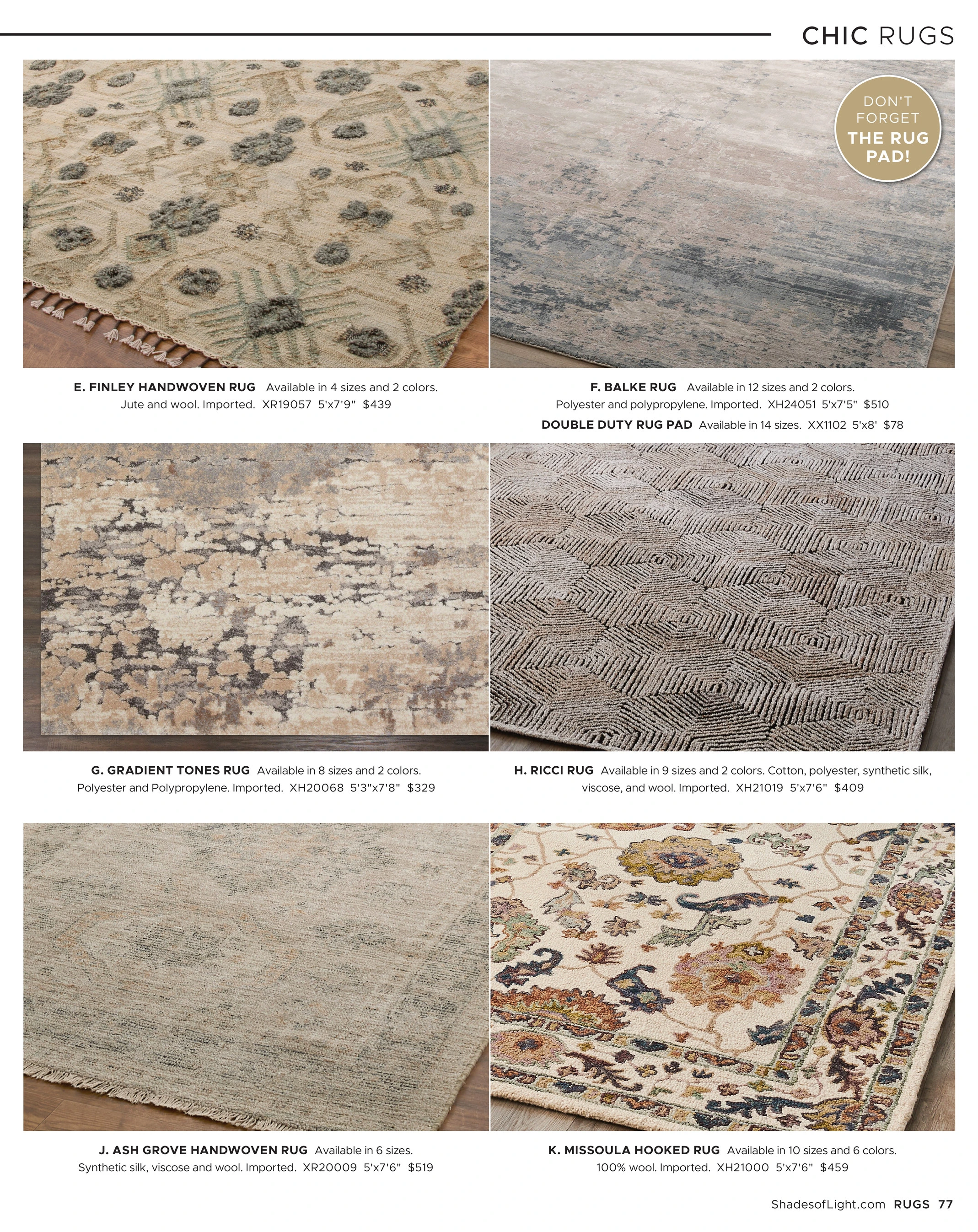 Shades of Light Shades of Light Farmhouse Revival 2026 Catalog - Page 77