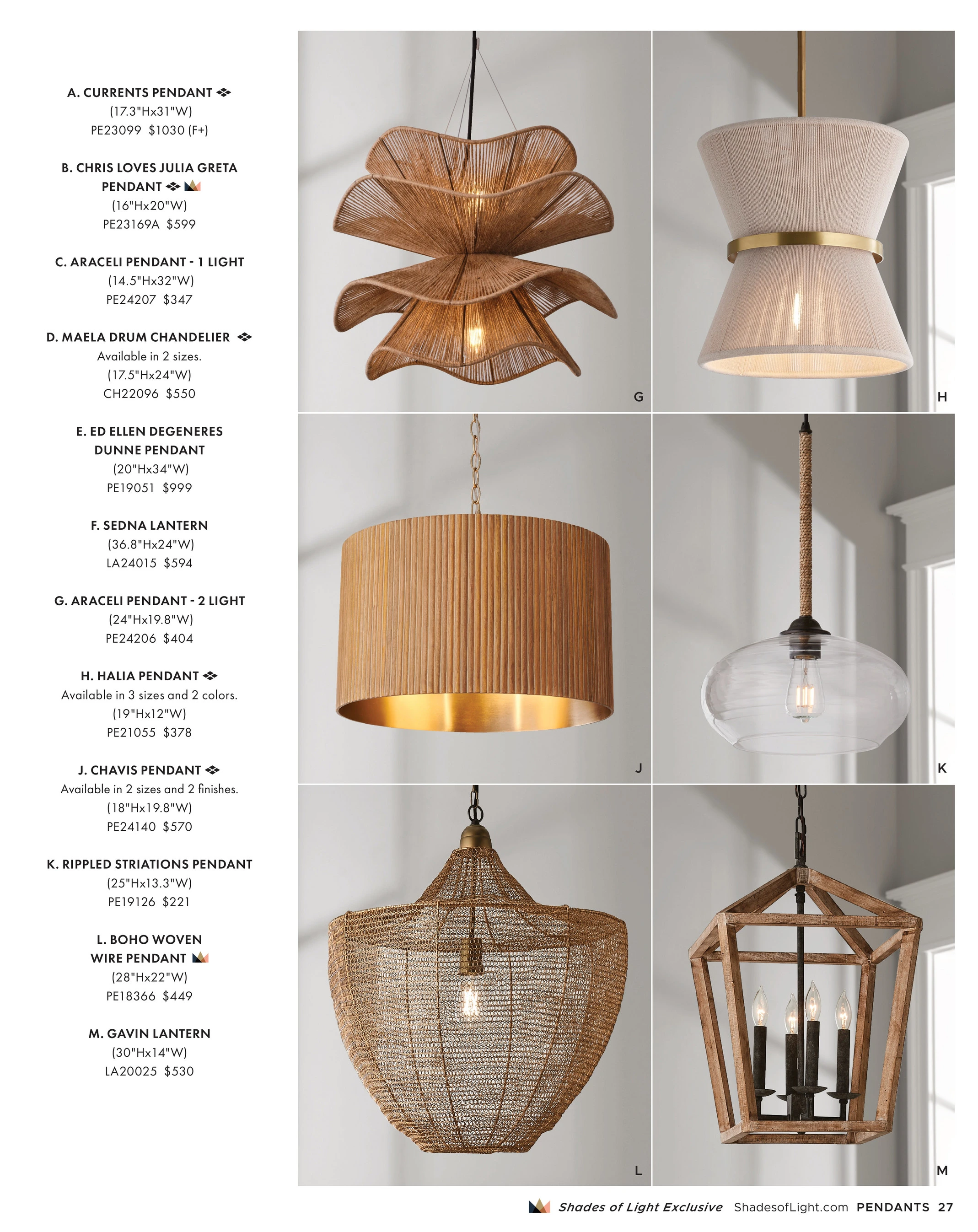 Shades of Light Shades of Light Zen Simplicity 2026 Catalog - Page 27