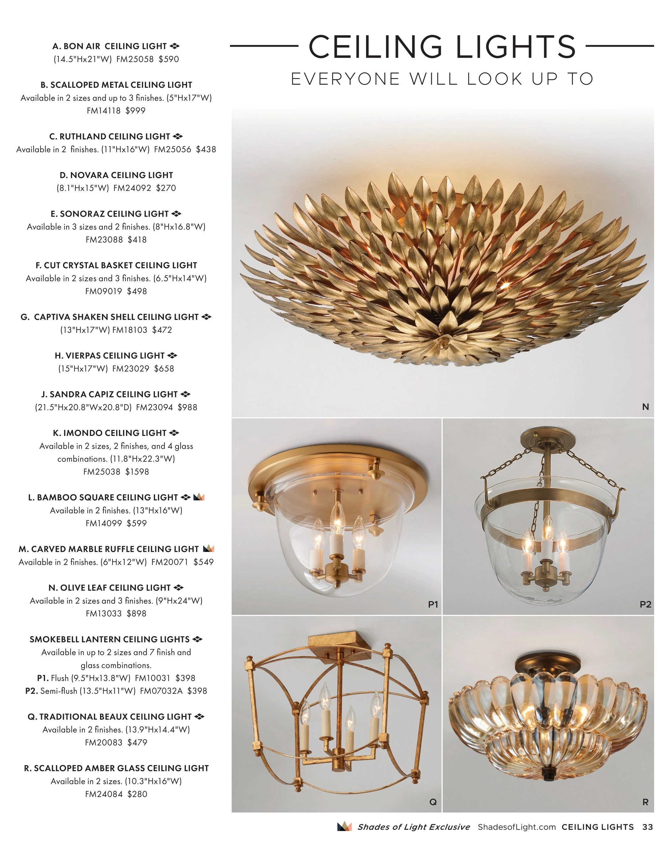Shades of Light Shades of Light Zen Simplicity 2026 Catalog - Page 33