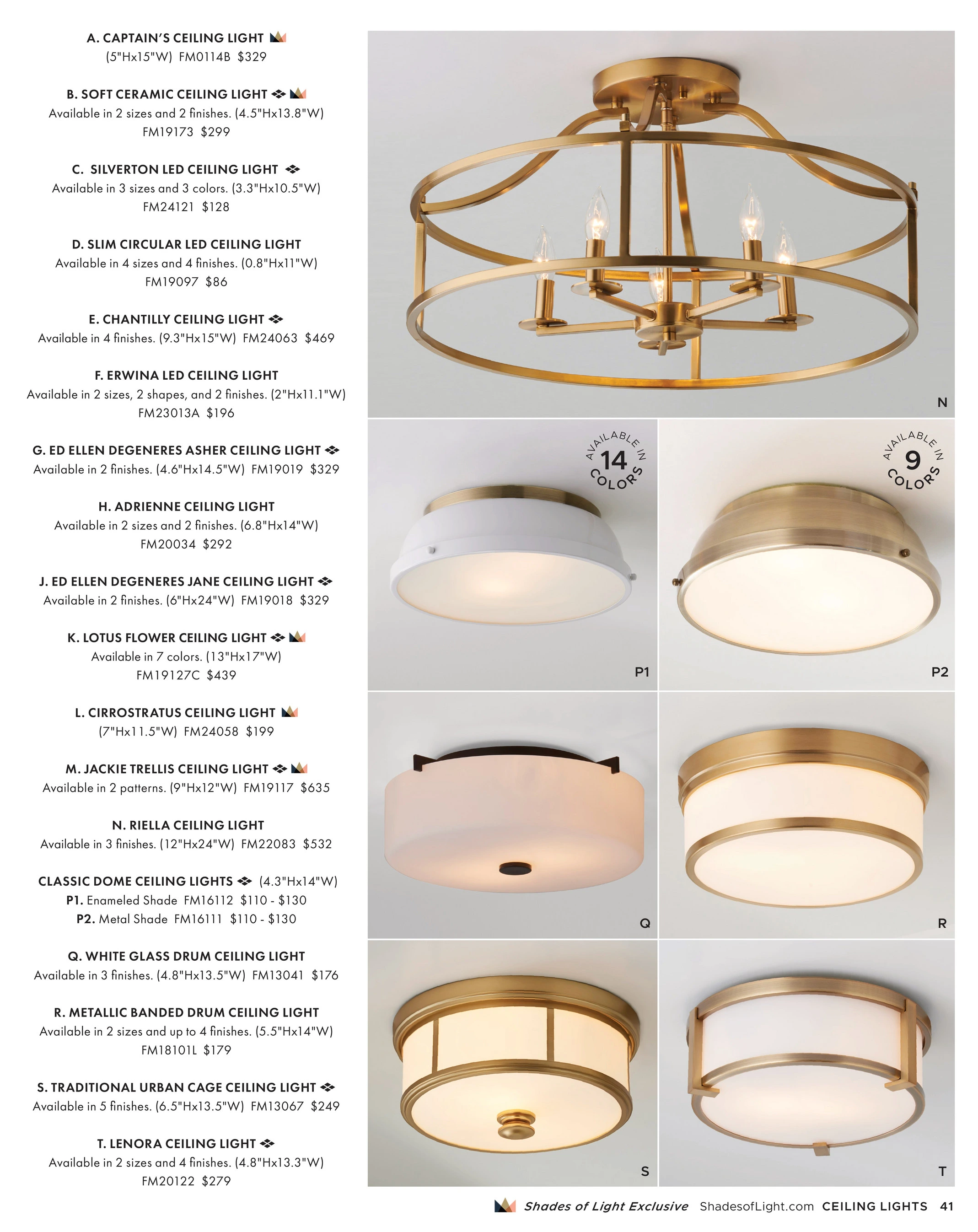 Shades of Light Shades of Light Zen Simplicity 2026 Catalog - Page 41