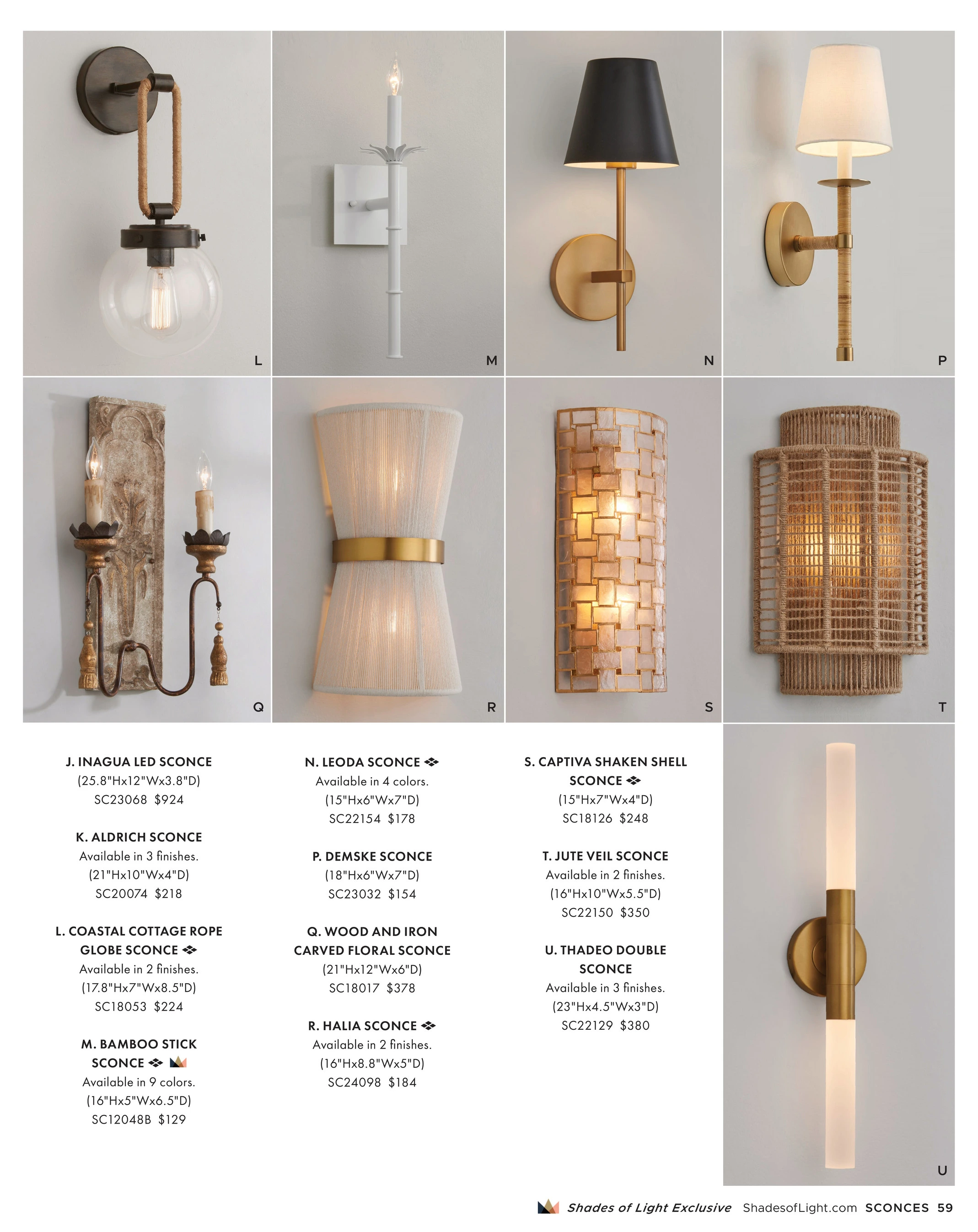 Shades of Light Shades of Light Zen Simplicity 2026 Catalog - Page 59