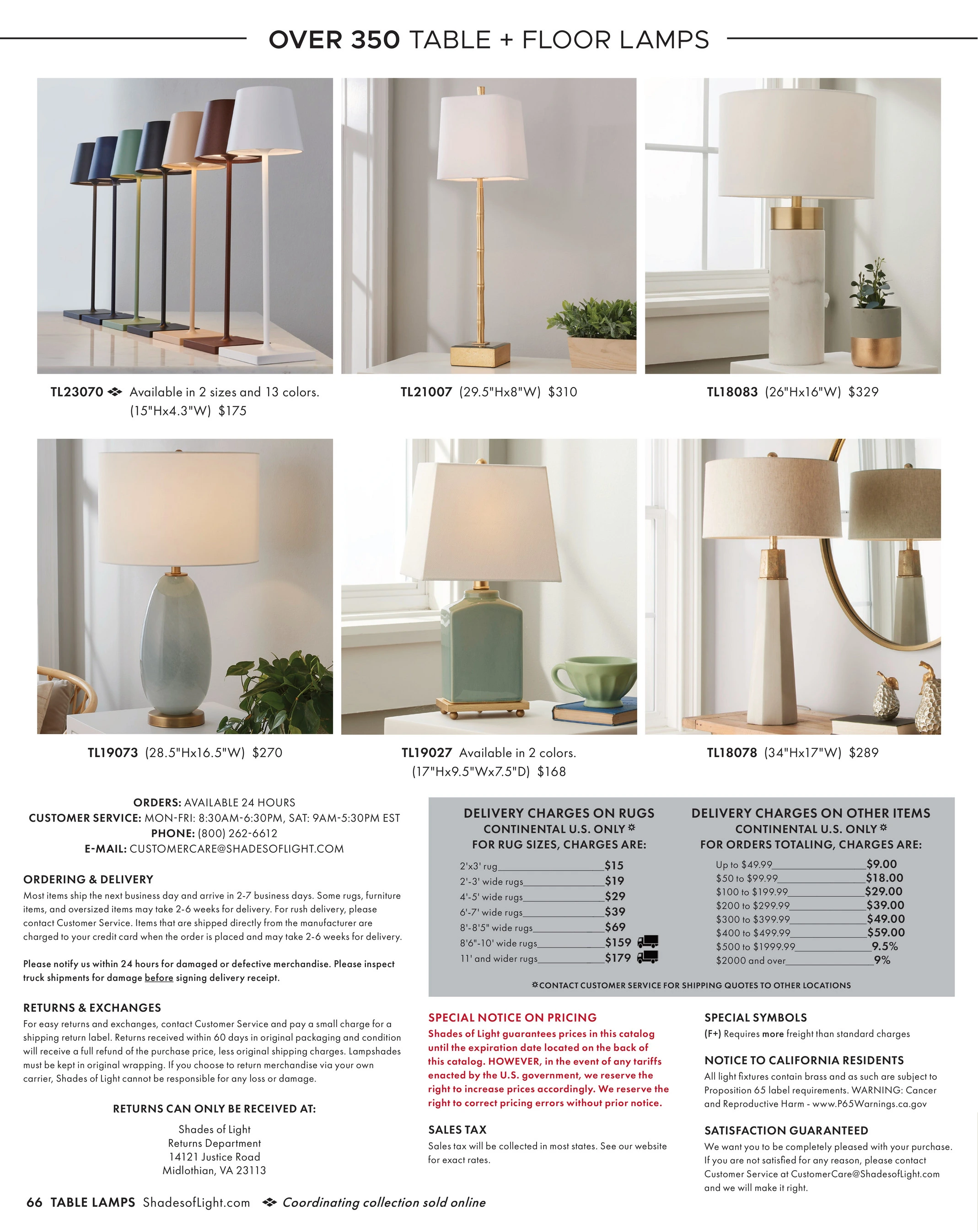 Shades of Light Shades of Light Zen Simplicity 2026 Catalog - Page 66