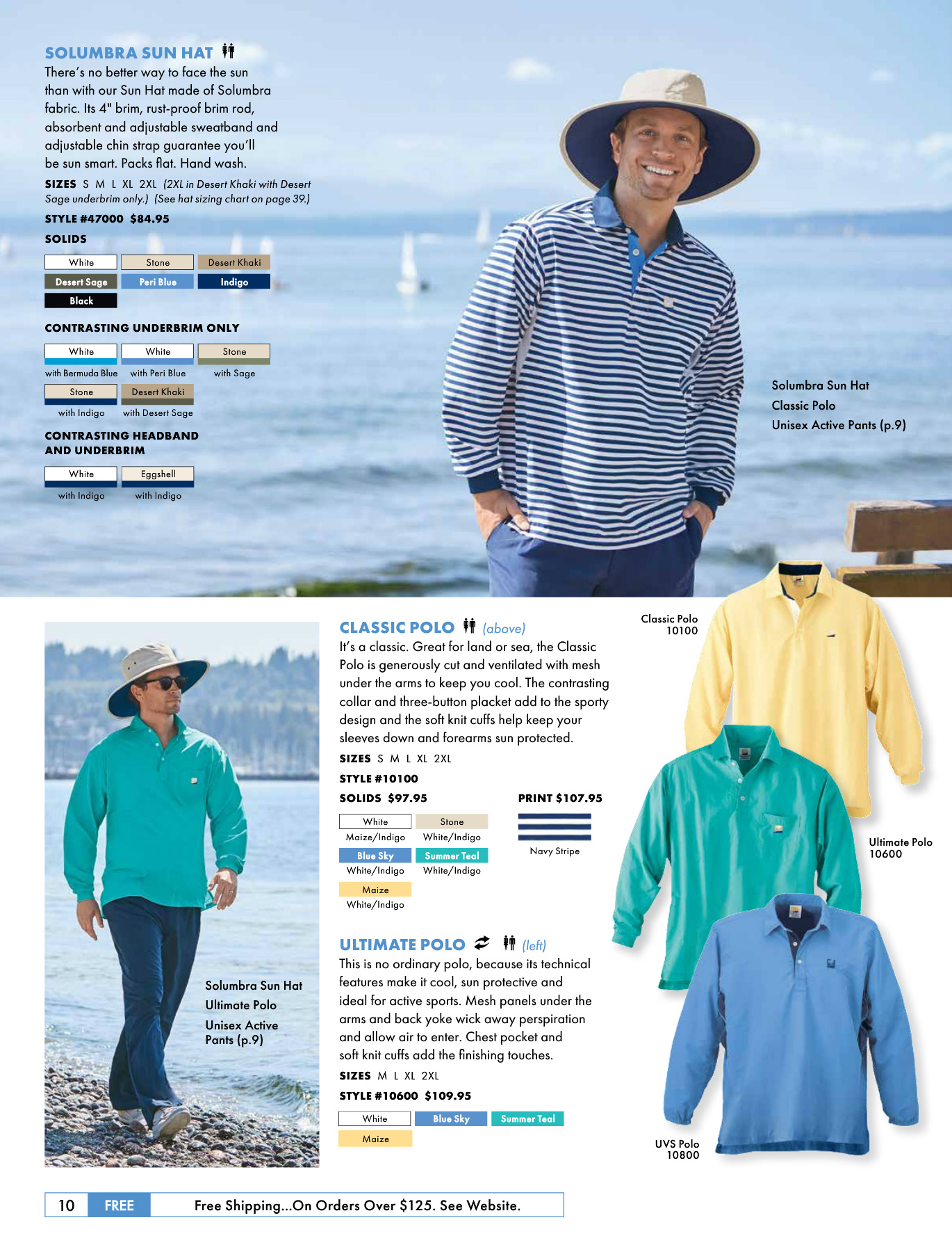 Sun Precautions Solumbra by Sun Precautions 100+ SPF Clothing Catalog - Page 10