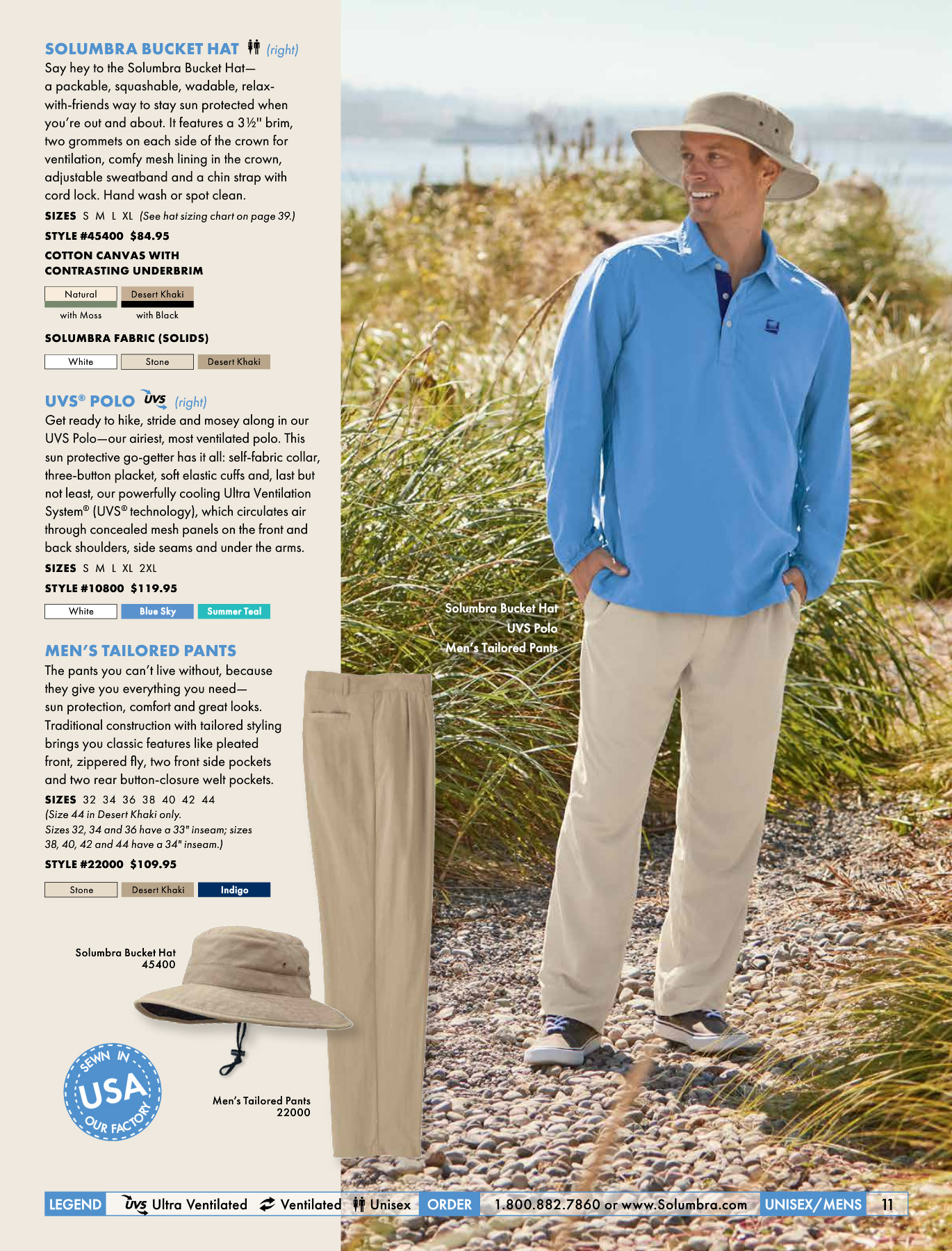 Sun Precautions Solumbra by Sun Precautions 100+ SPF Clothing Catalog - Page 11