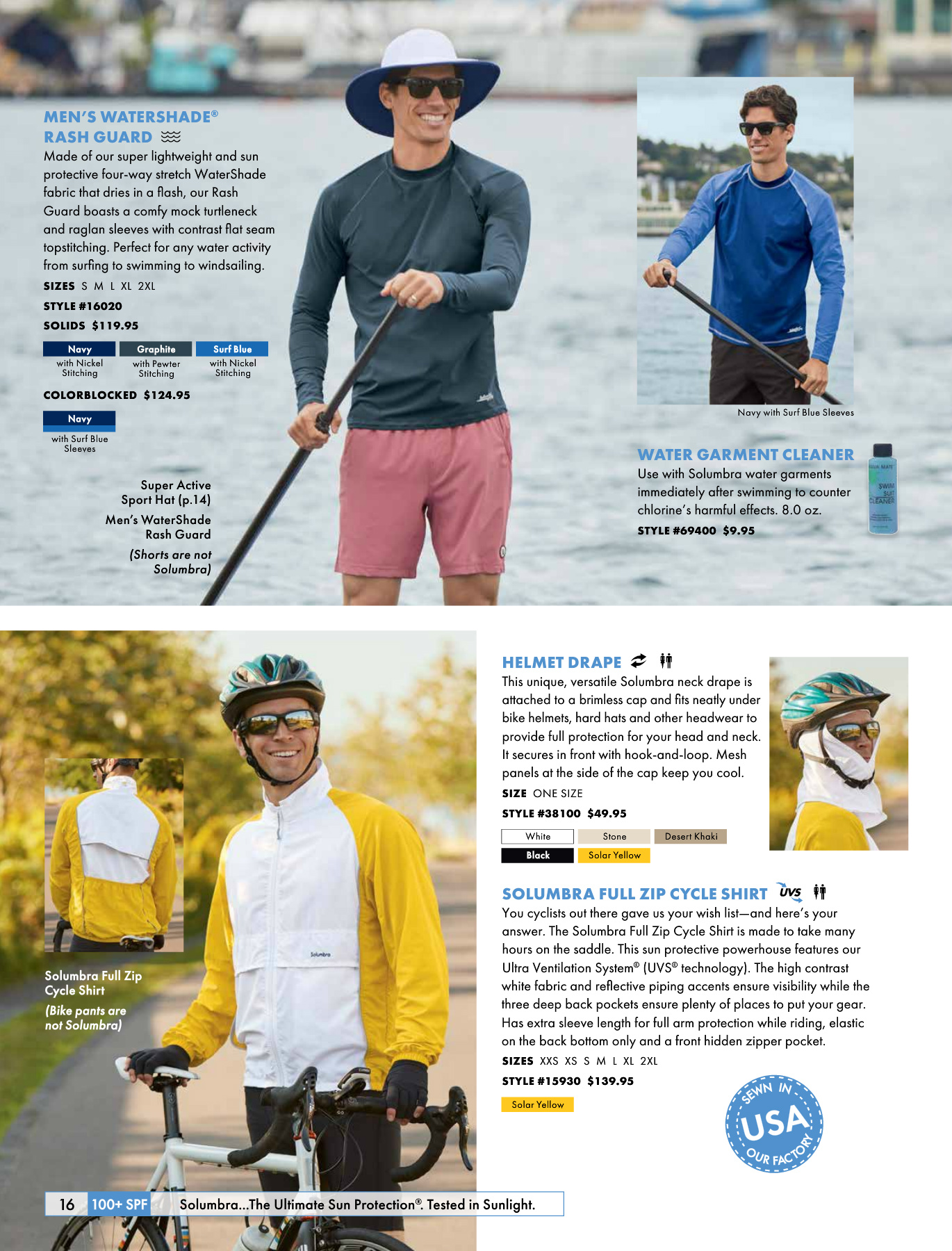 Sun Precautions Solumbra by Sun Precautions 100+ SPF Clothing Catalog - Page 16