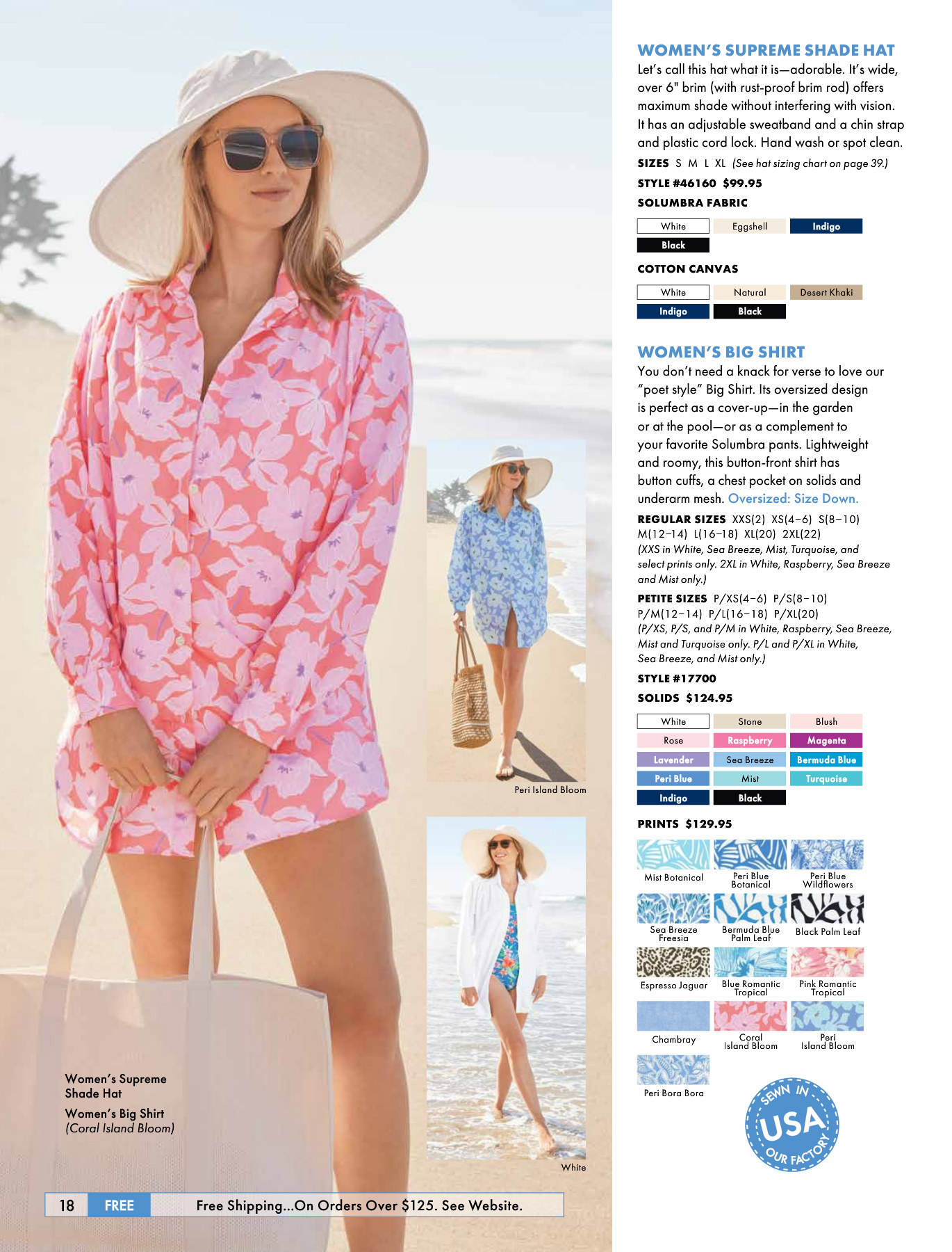 Sun Precautions Solumbra by Sun Precautions 100+ SPF Clothing Catalog - Page 18