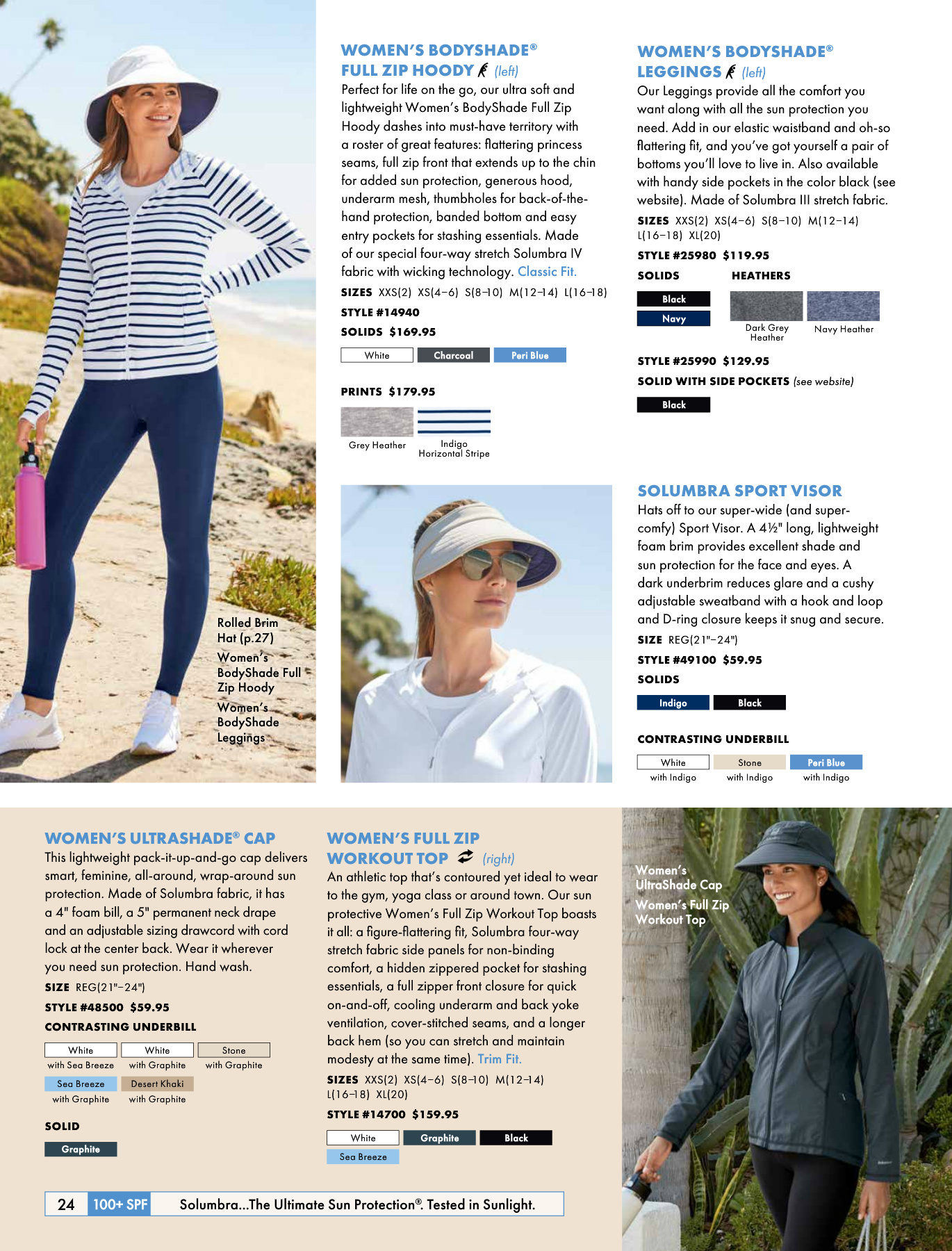 Sun Precautions Solumbra by Sun Precautions 100+ SPF Clothing Catalog - Page 24