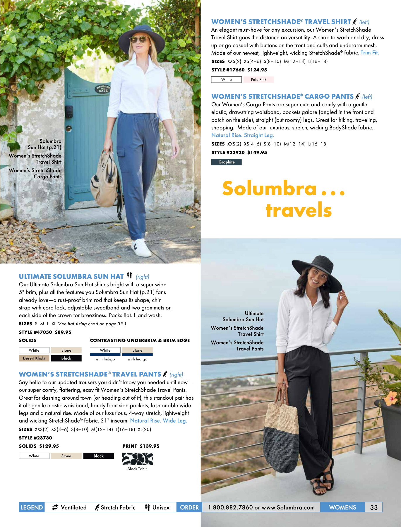 Sun Precautions Solumbra by Sun Precautions 100+ SPF Clothing Catalog - Page 33