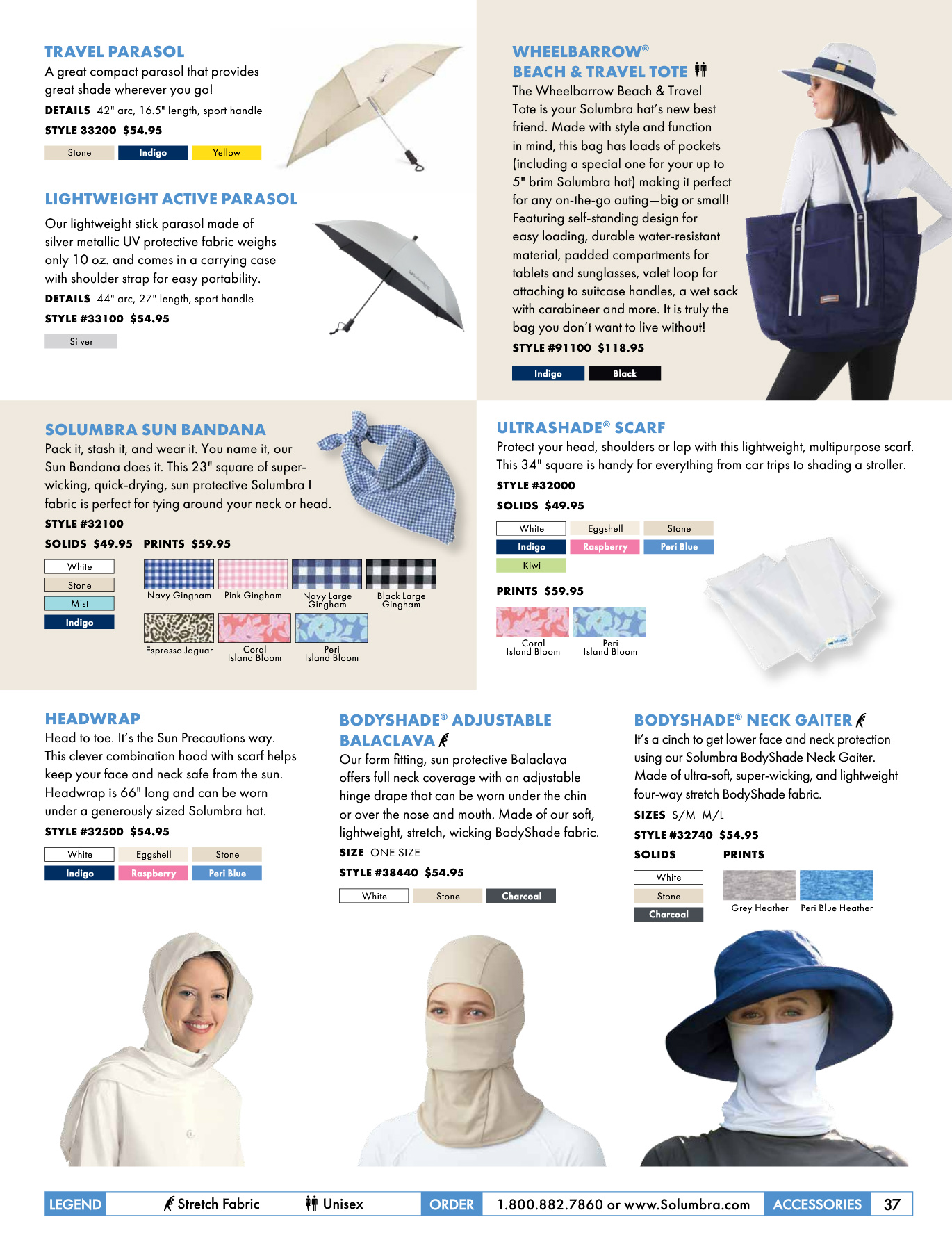 Sun Precautions Solumbra by Sun Precautions 100+ SPF Clothing Catalog - Page 37