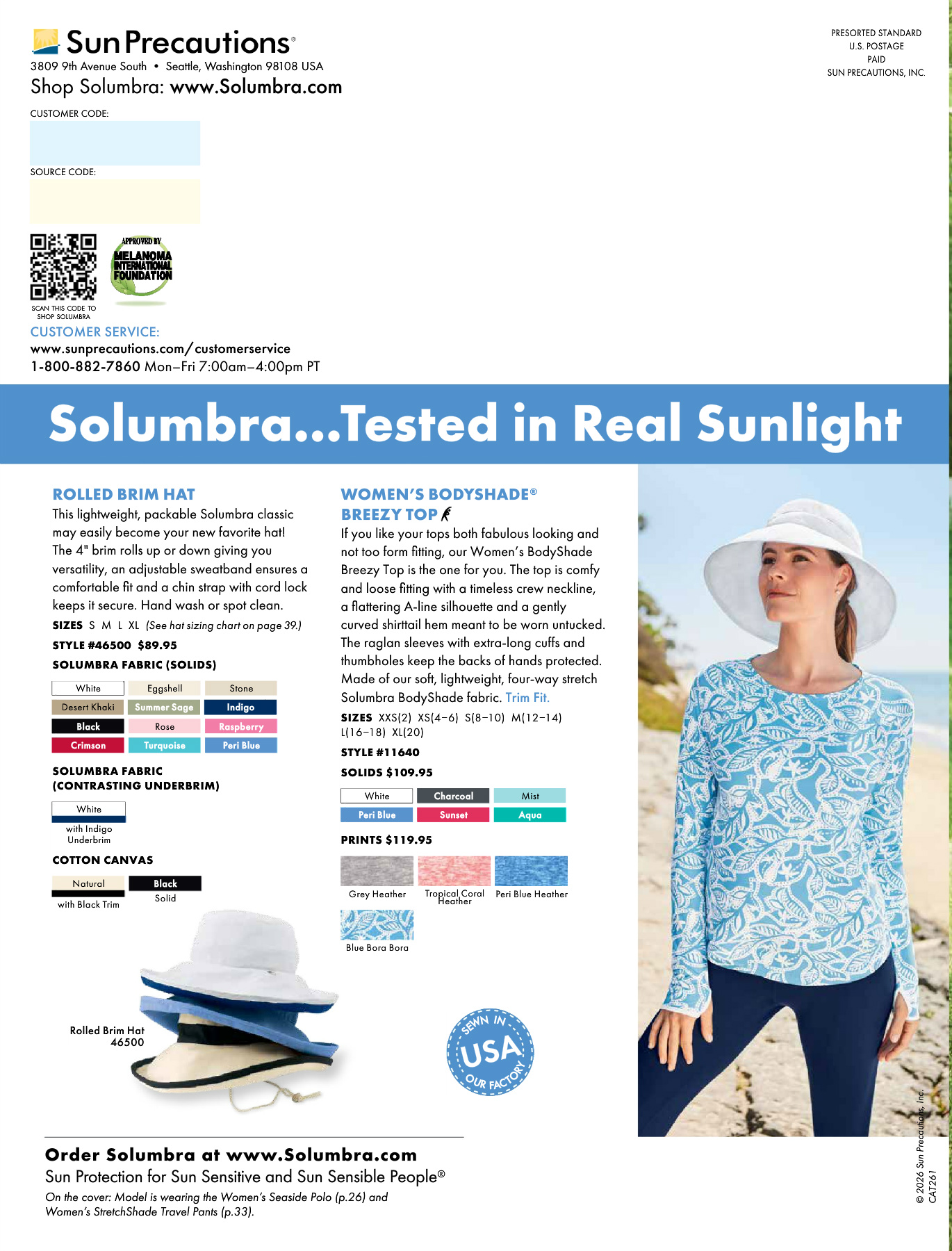 Sun Precautions Solumbra by Sun Precautions 100+ SPF Clothing Catalog - Page 40