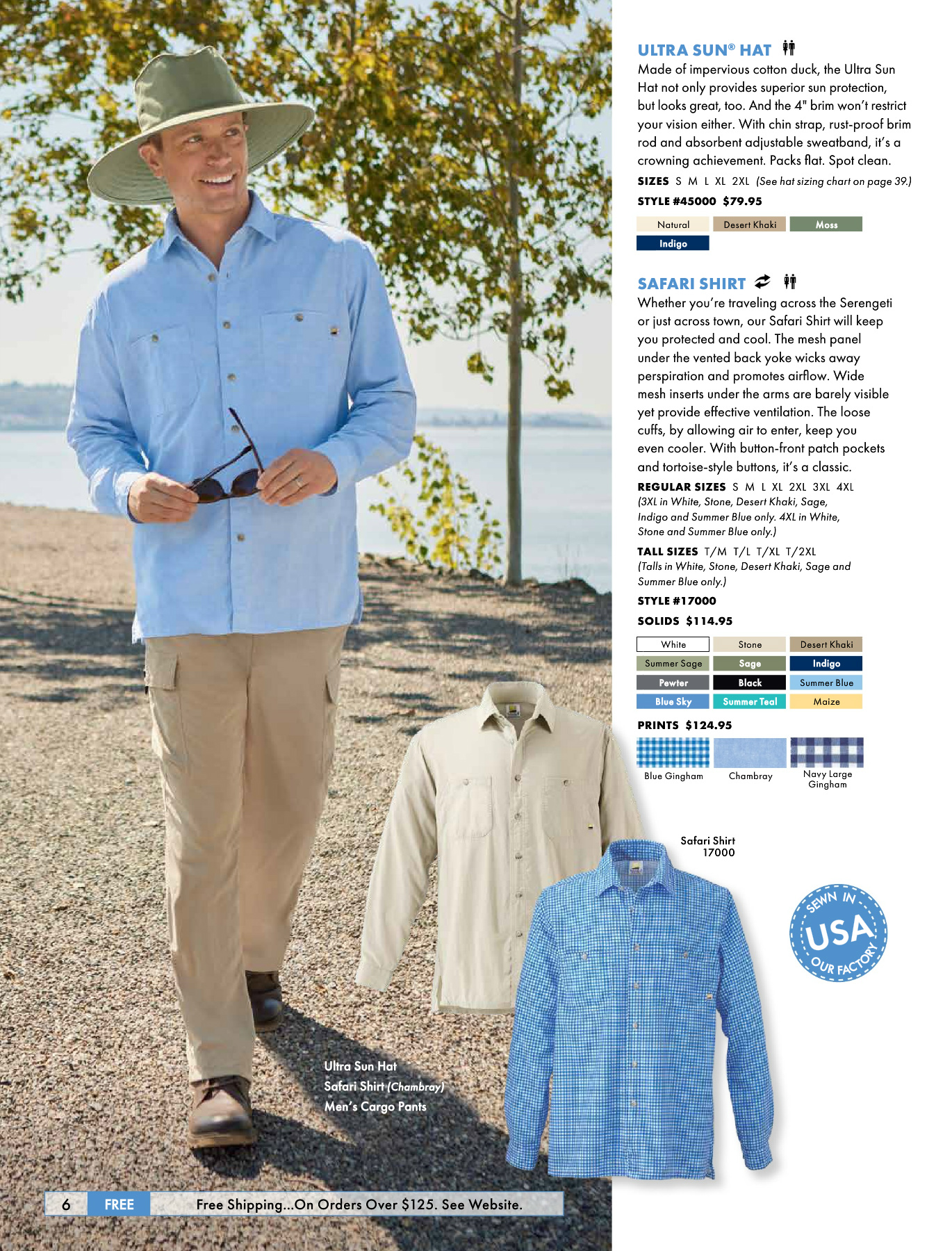 Sun Precautions Solumbra by Sun Precautions 100+ SPF Clothing Catalog - Page 6