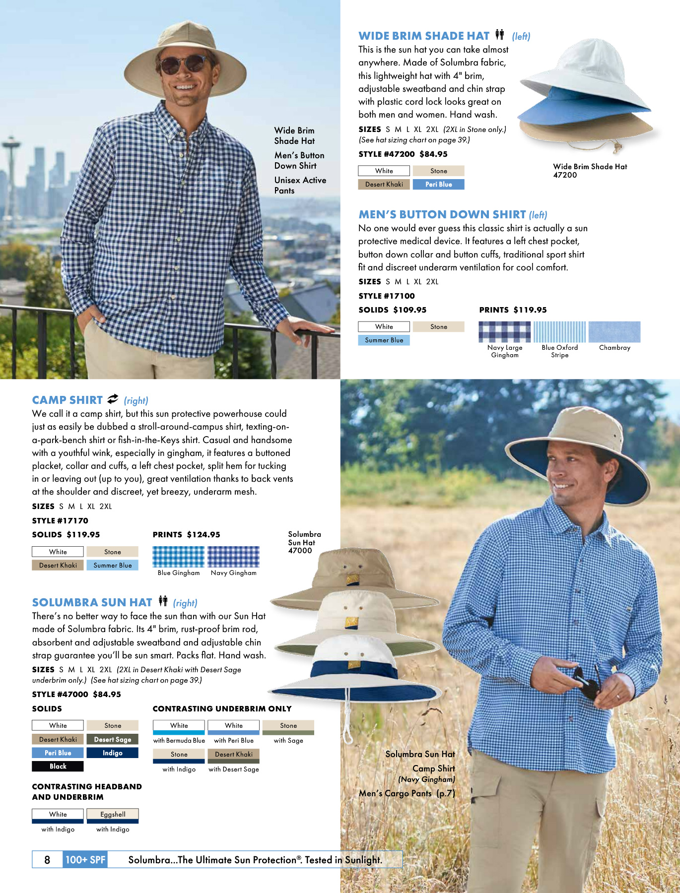 Sun Precautions Solumbra by Sun Precautions 100+ SPF Clothing Catalog - Page 8