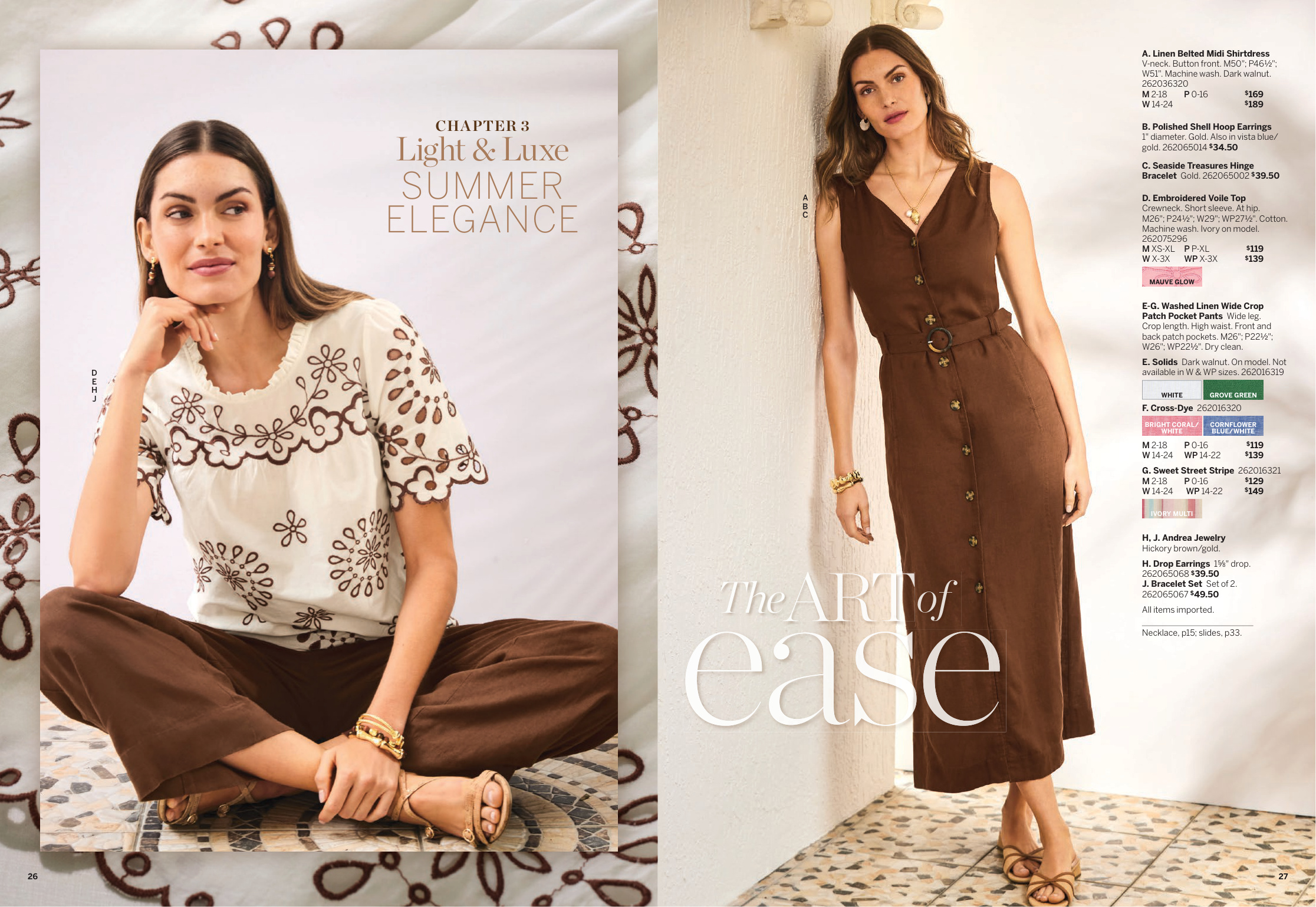 Talbots Talbots July 2026 Catalog - The Art of Ease - Page 14