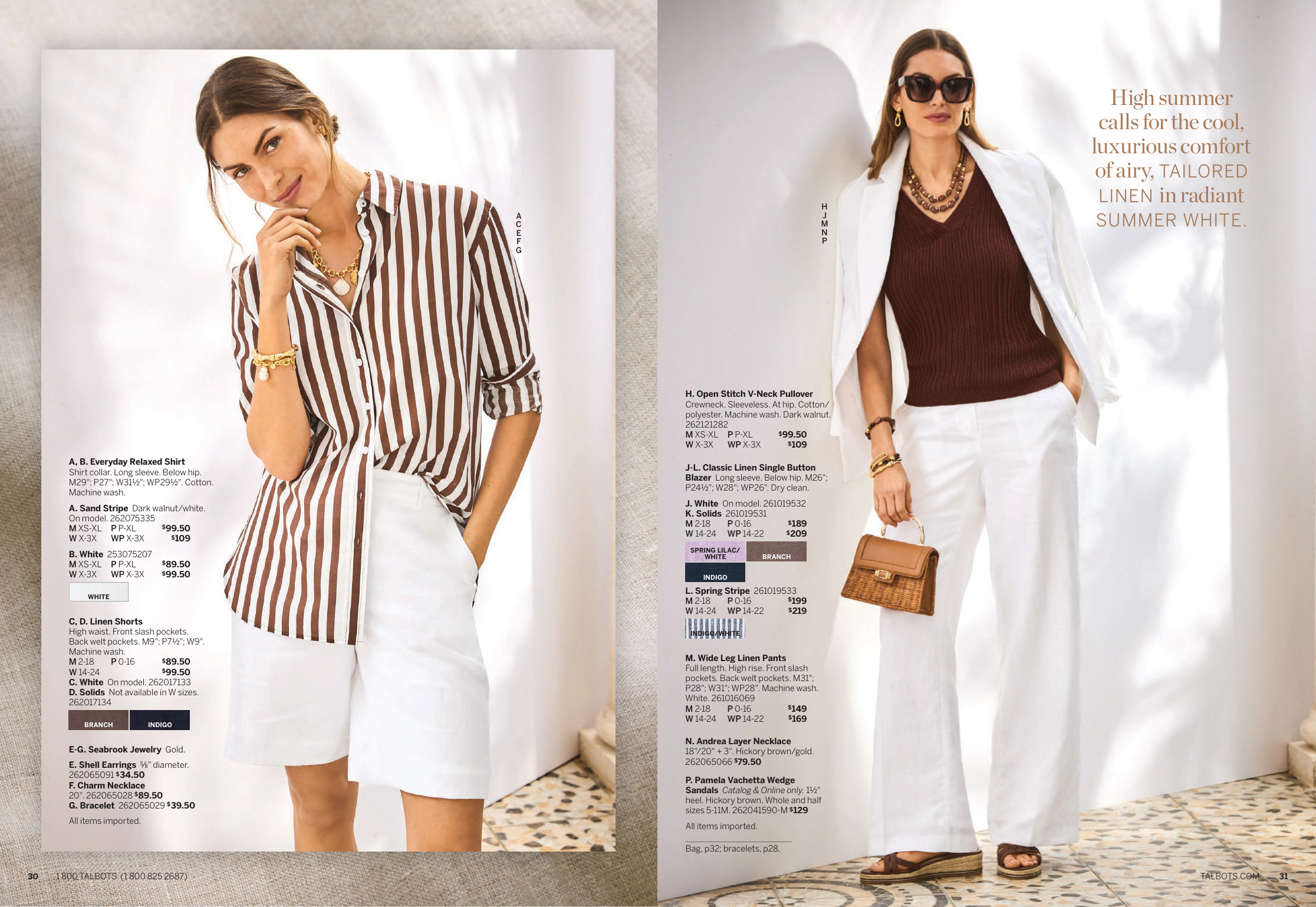 Talbots Talbots July 2026 Catalog - The Art of Ease - Page 16
