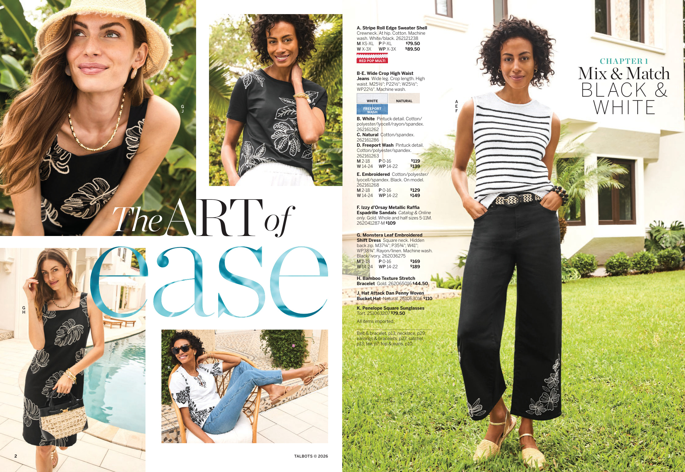 Talbots Talbots July 2026 Catalog - The Art of Ease - Page 2