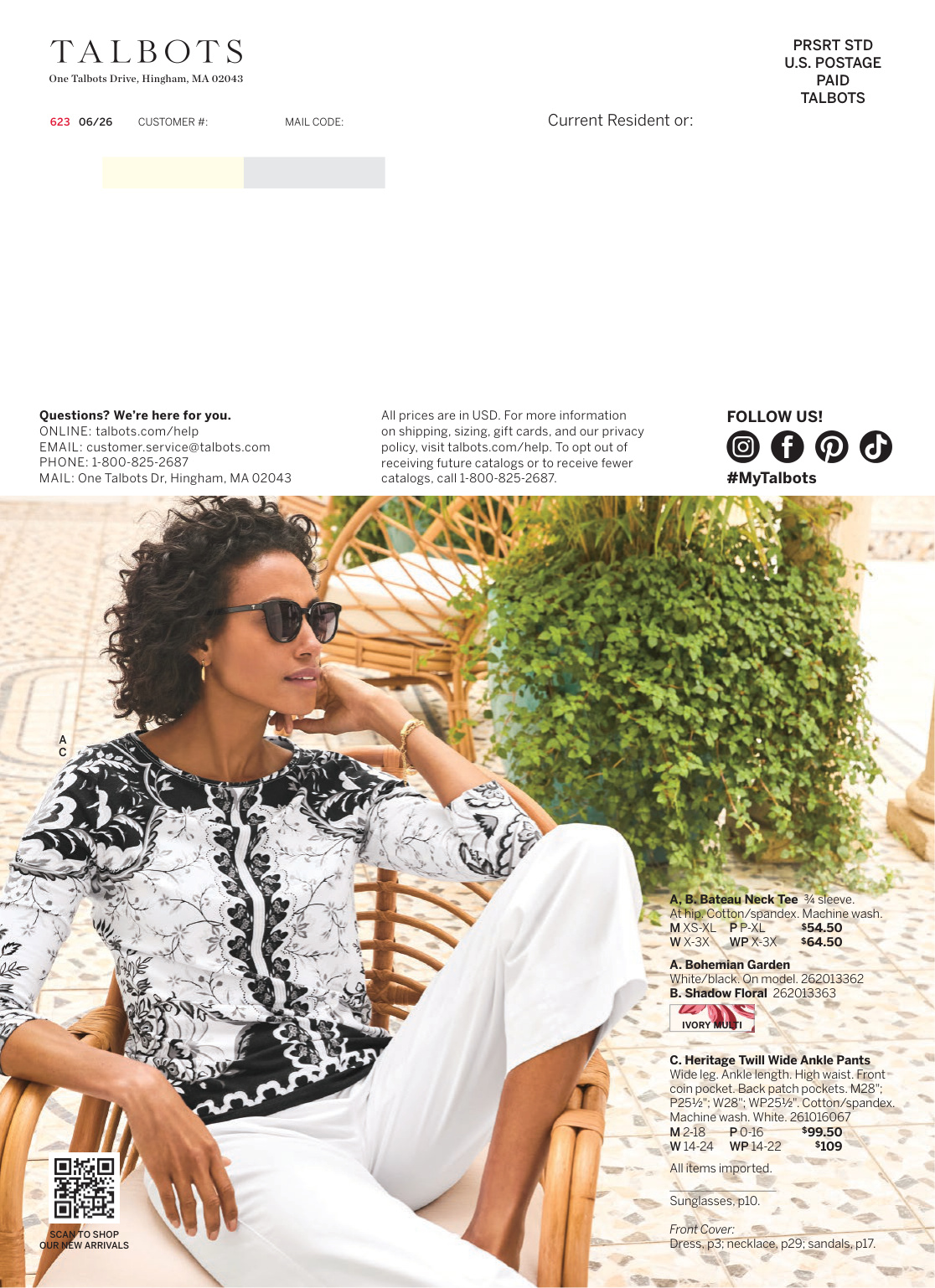 Talbots Talbots July 2026 Catalog - The Art of Ease - Page 21