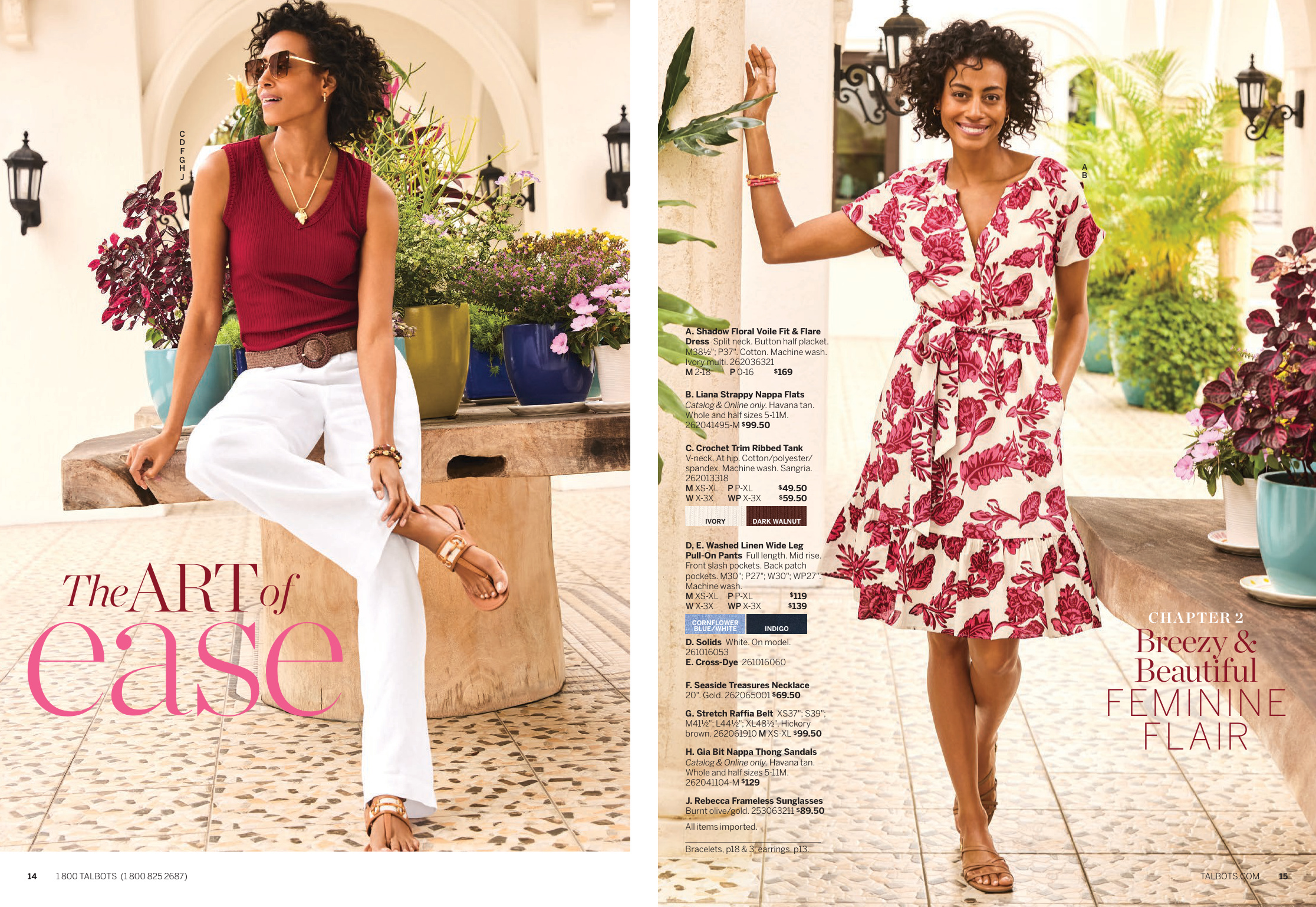 Talbots Talbots July 2026 Catalog - The Art of Ease - Page 8
