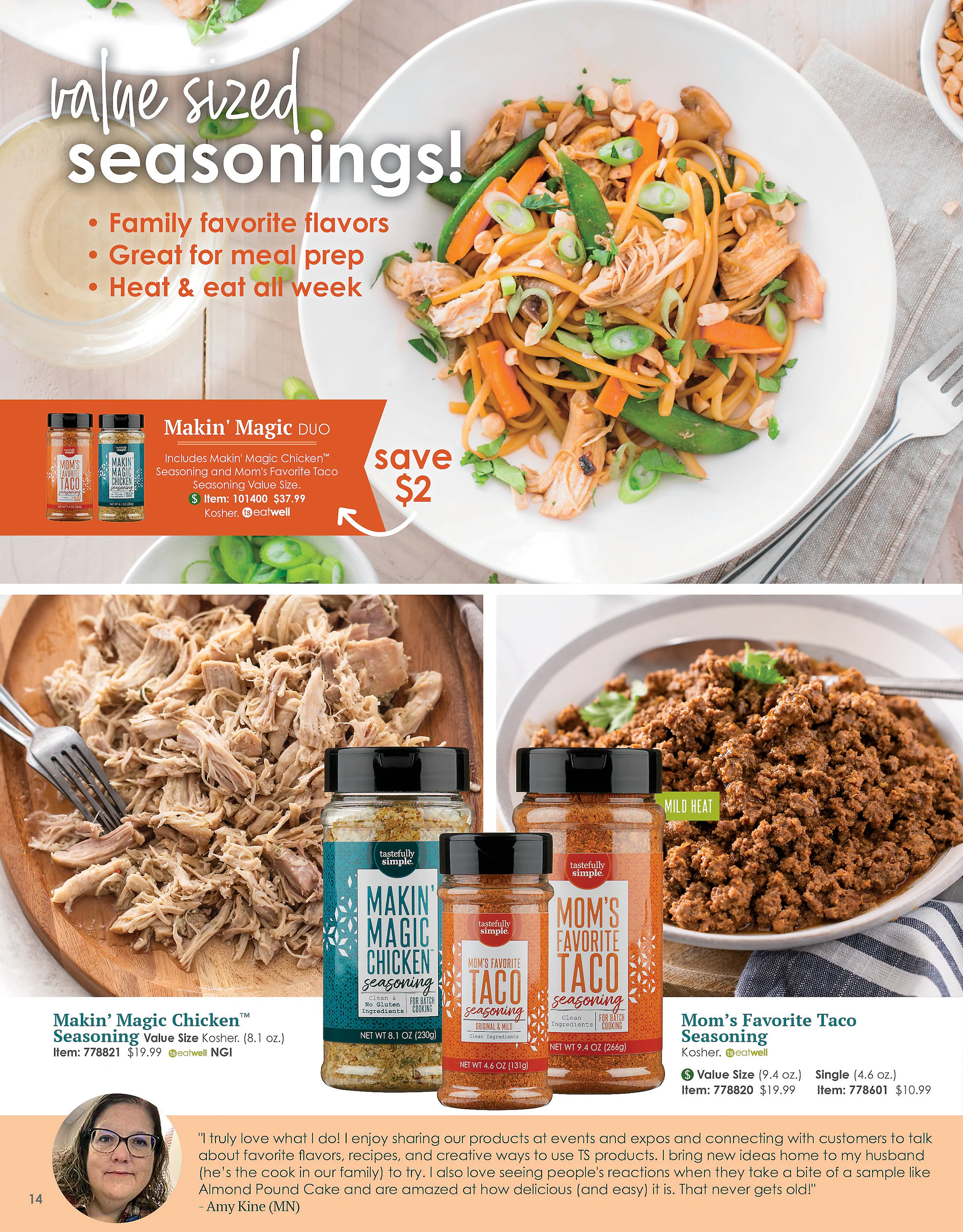 Tastefully Simple Tastefully Simple Fall-Winter 2026 Catalog - Page 20