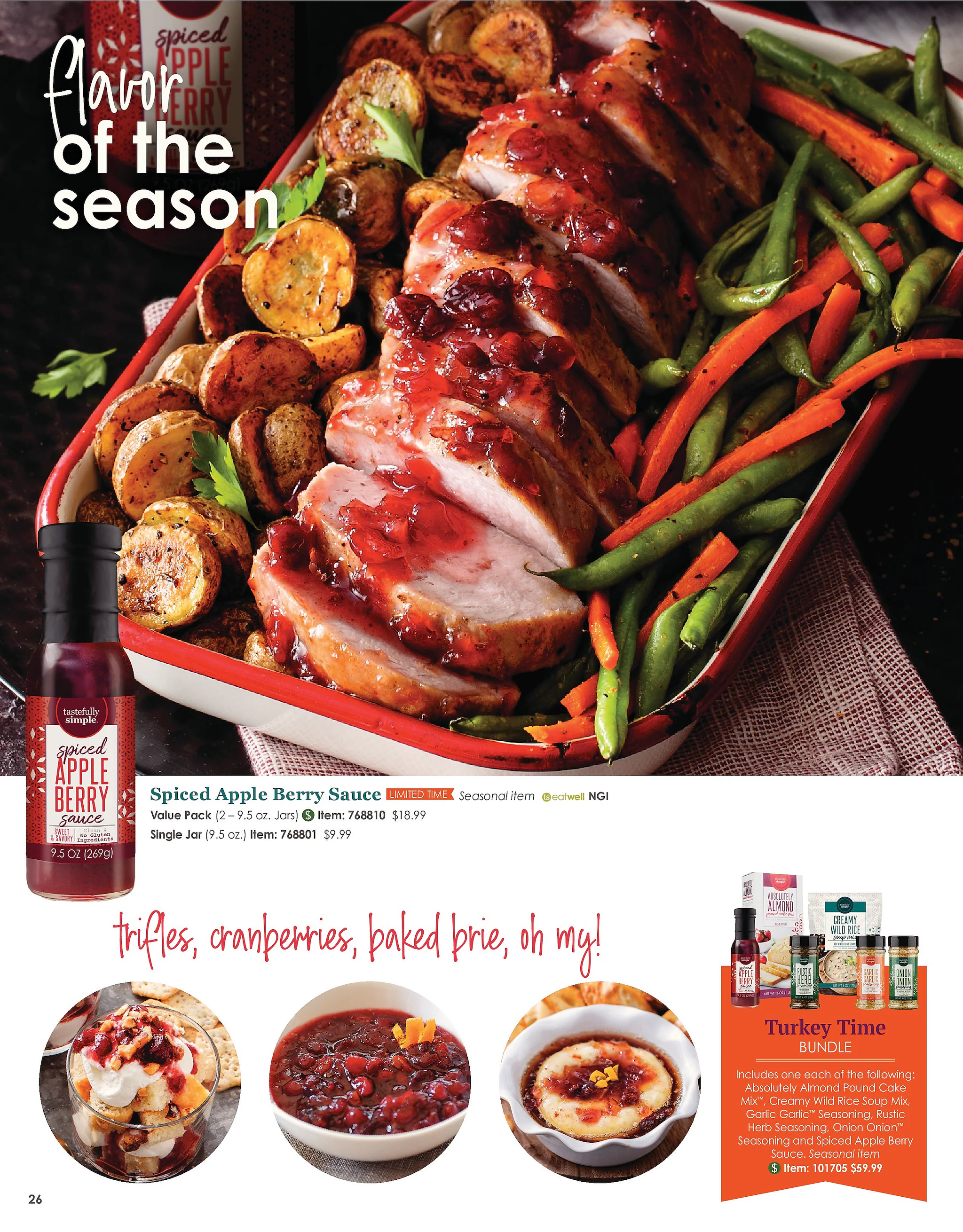 Tastefully Simple Tastefully Simple Fall-Winter 2026 Catalog - Page 32
