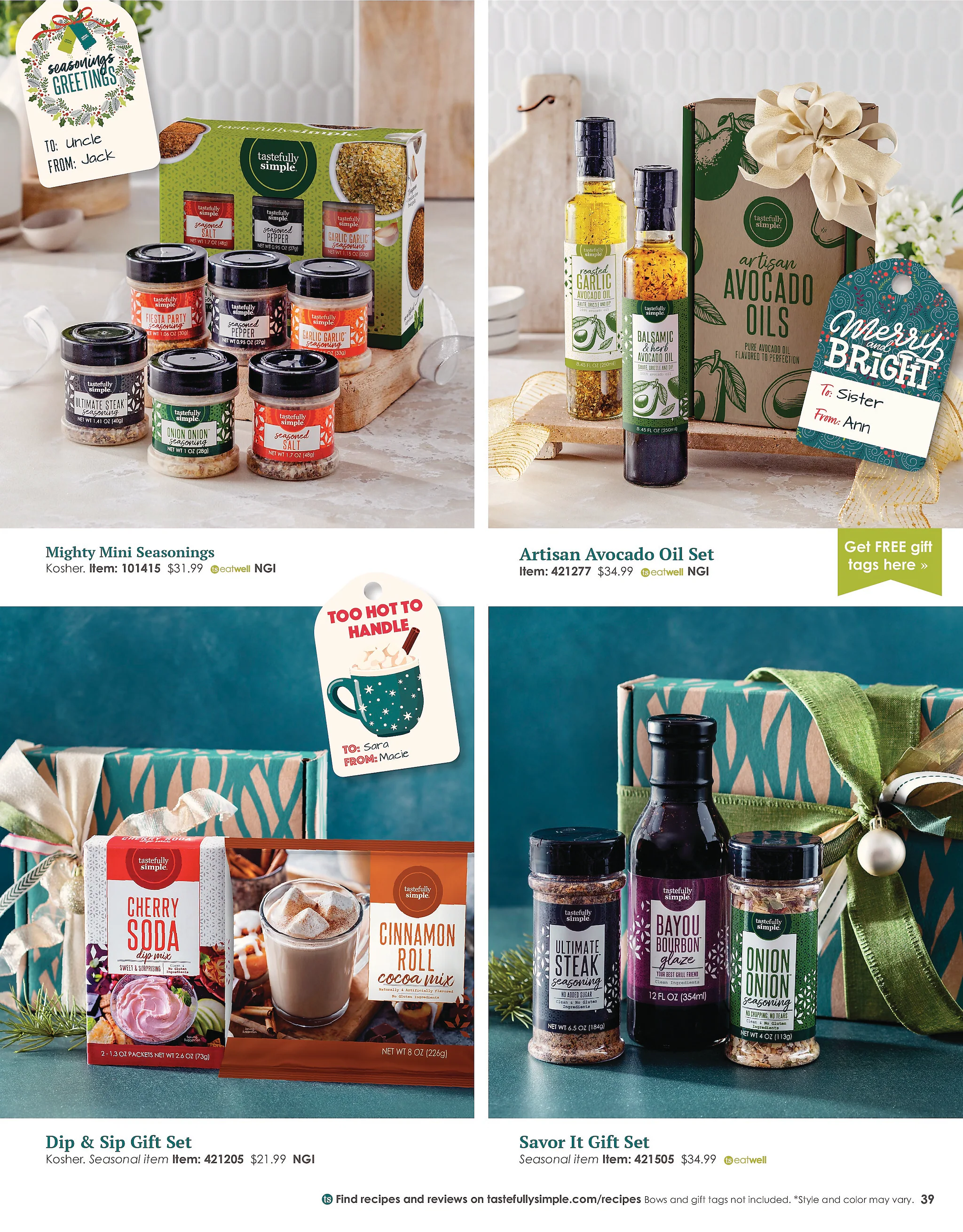 Tastefully Simple Tastefully Simple Fall-Winter 2026 Catalog - Page 45