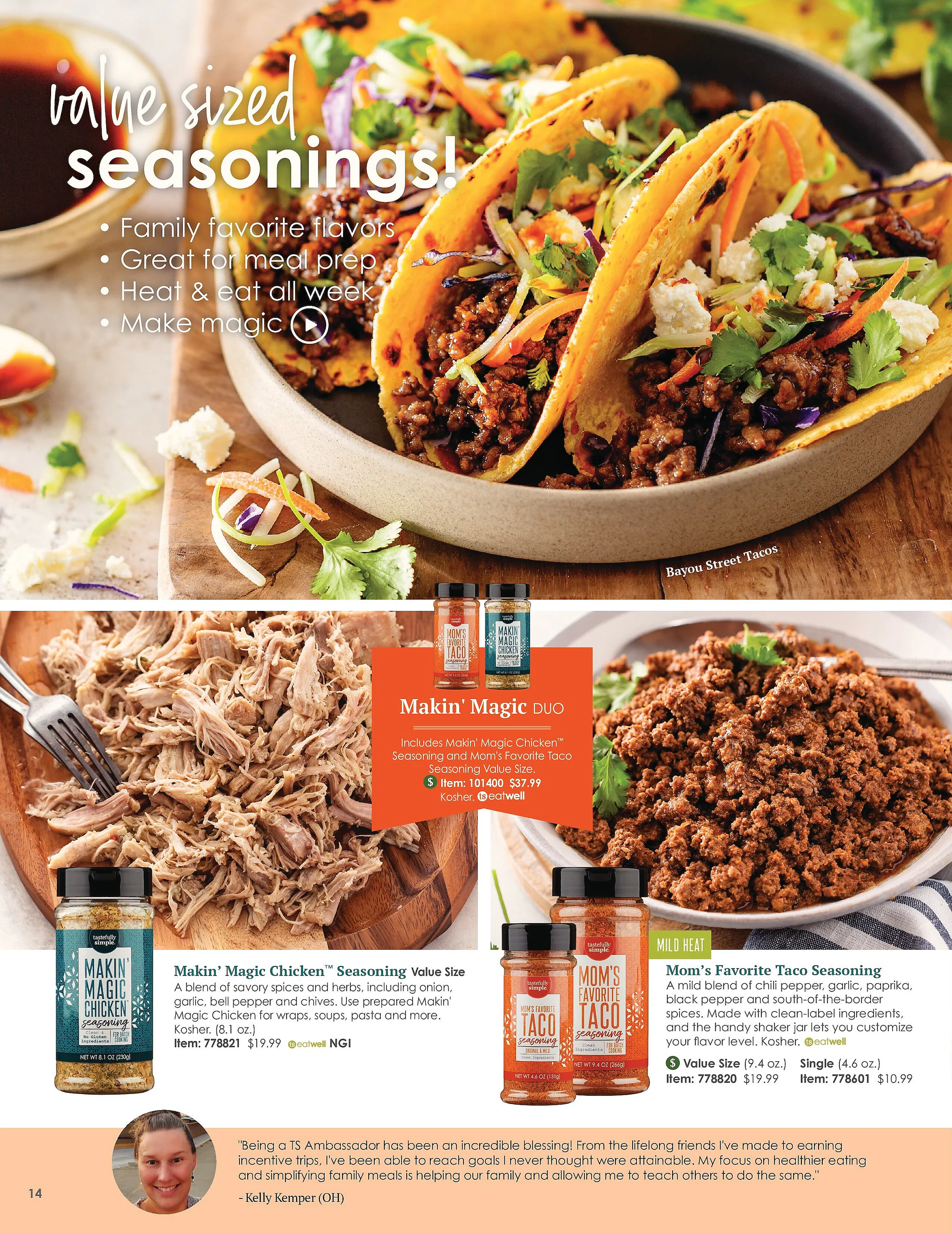 Tastefully Simple Tastefully Simple Spring-Summer 2026 Catalog - Page 14