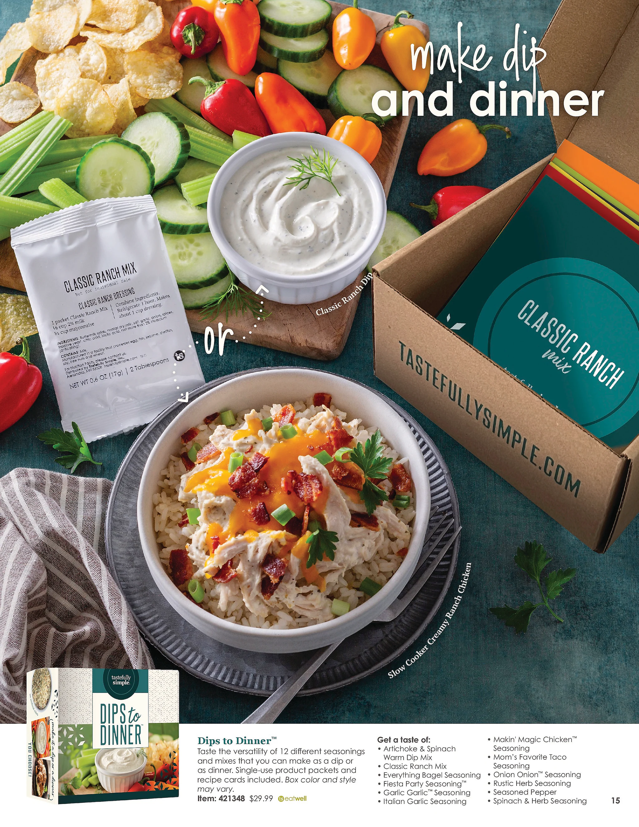 Tastefully Simple Tastefully Simple Spring-Summer 2026 Catalog - Page 15