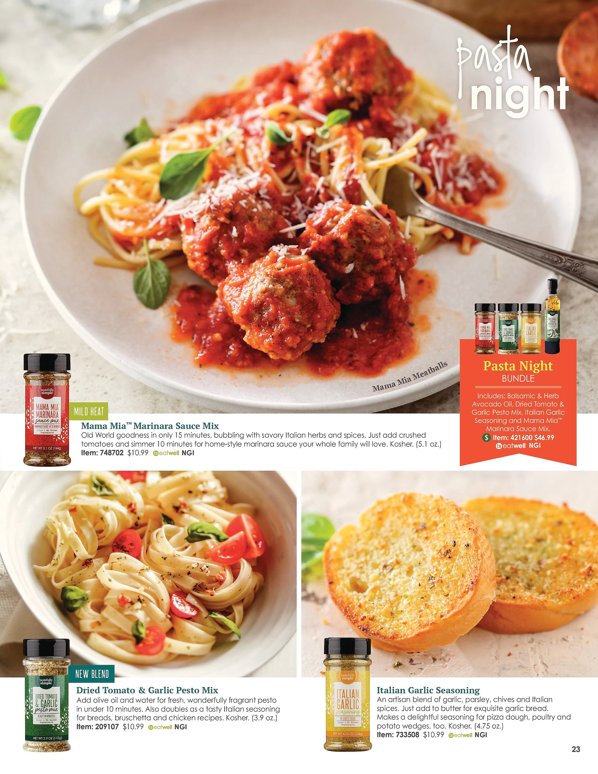 Tastefully Simple Tastefully Simple Spring-Summer 2026 Catalog - Page 23