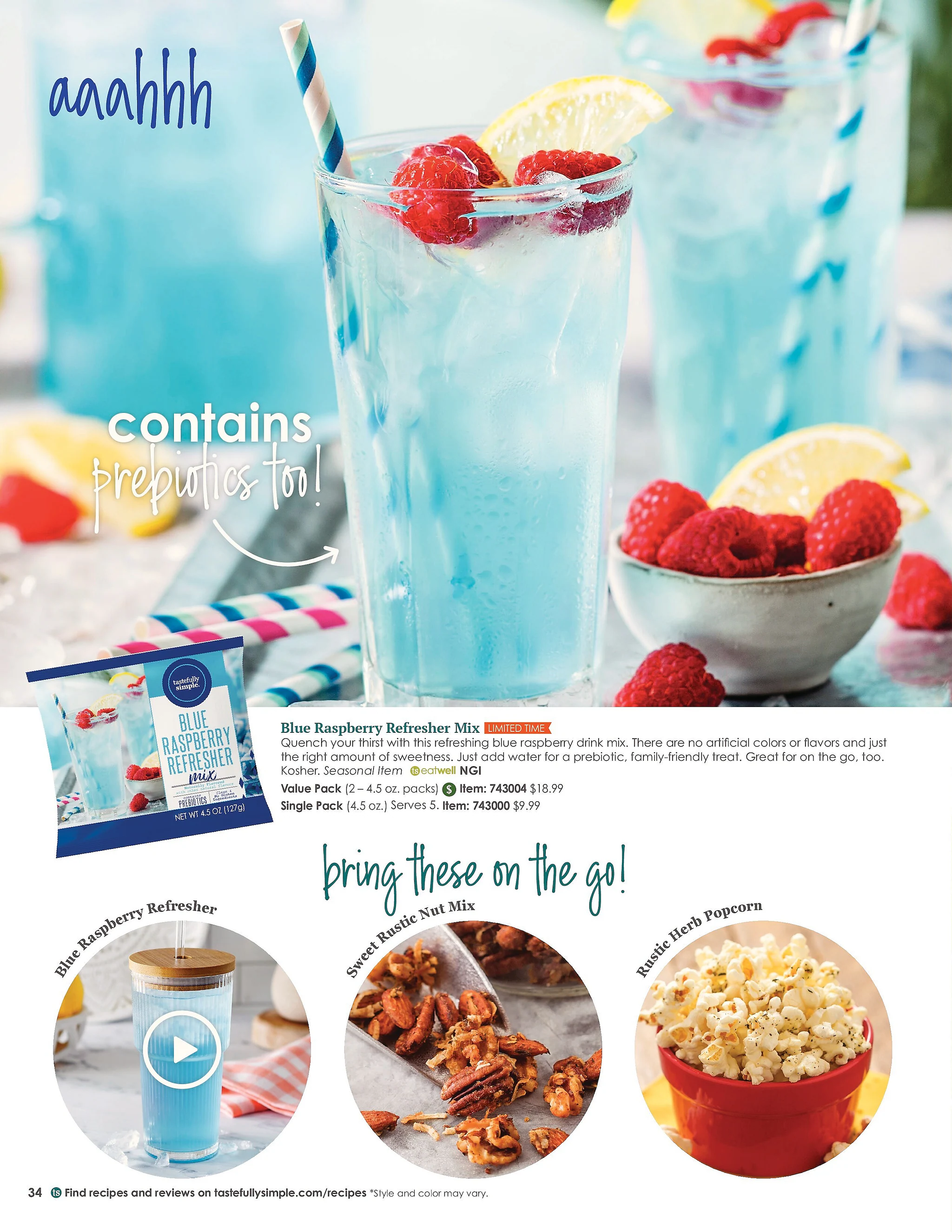 Tastefully Simple Tastefully Simple Spring-Summer 2026 Catalog - Page 34