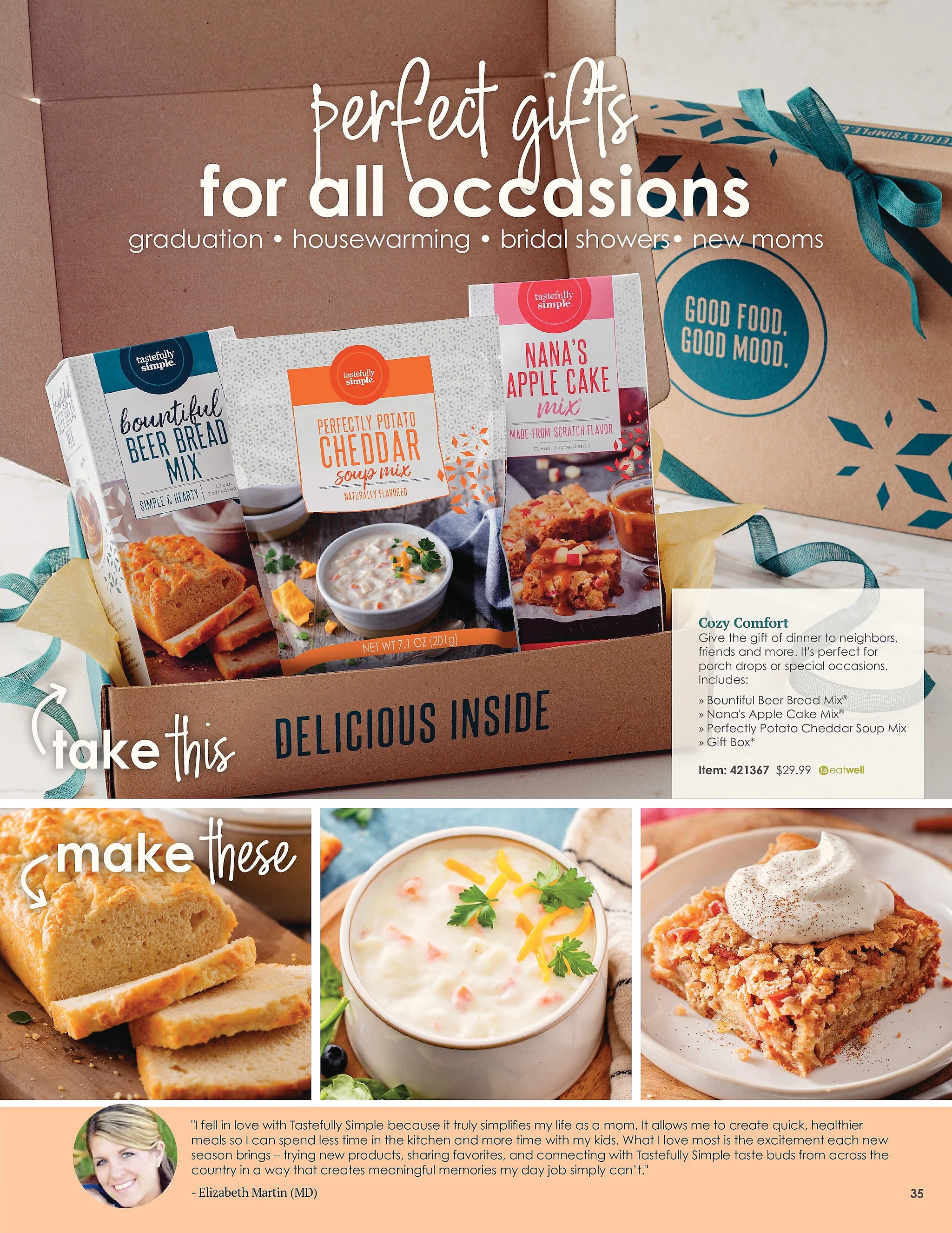 Tastefully Simple Tastefully Simple Spring-Summer 2026 Catalog - Page 35