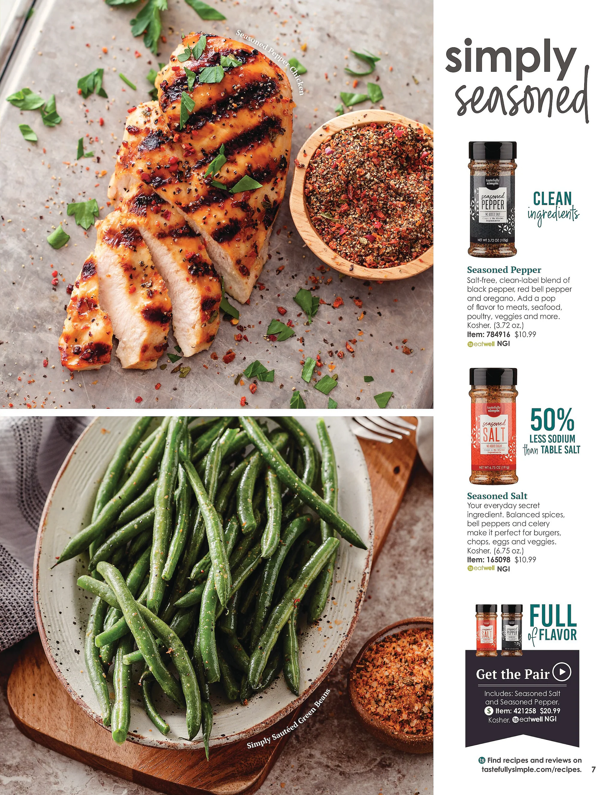 Tastefully Simple Tastefully Simple Spring-Summer 2026 Catalog - Page 7