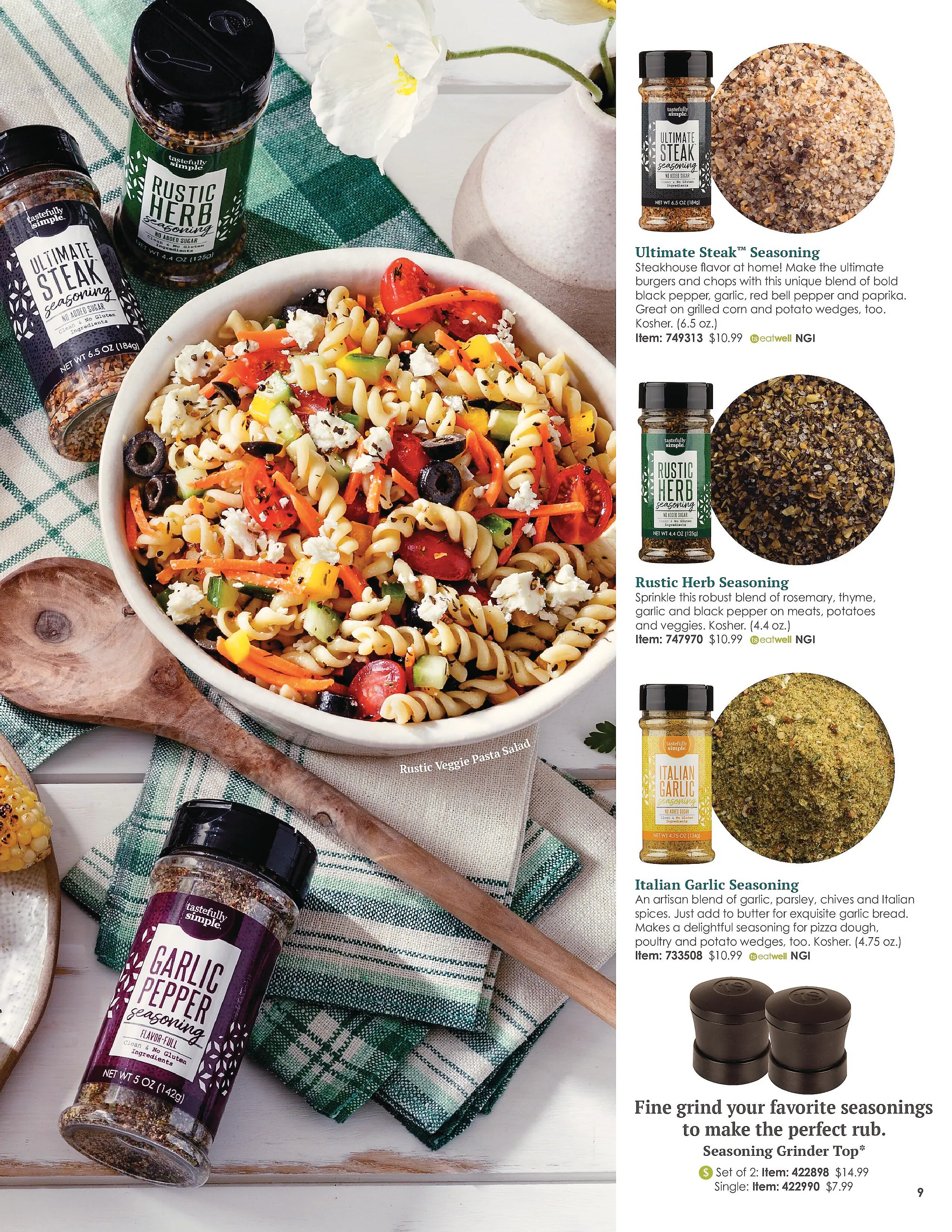 Tastefully Simple Tastefully Simple Spring-Summer 2026 Catalog - Page 9
