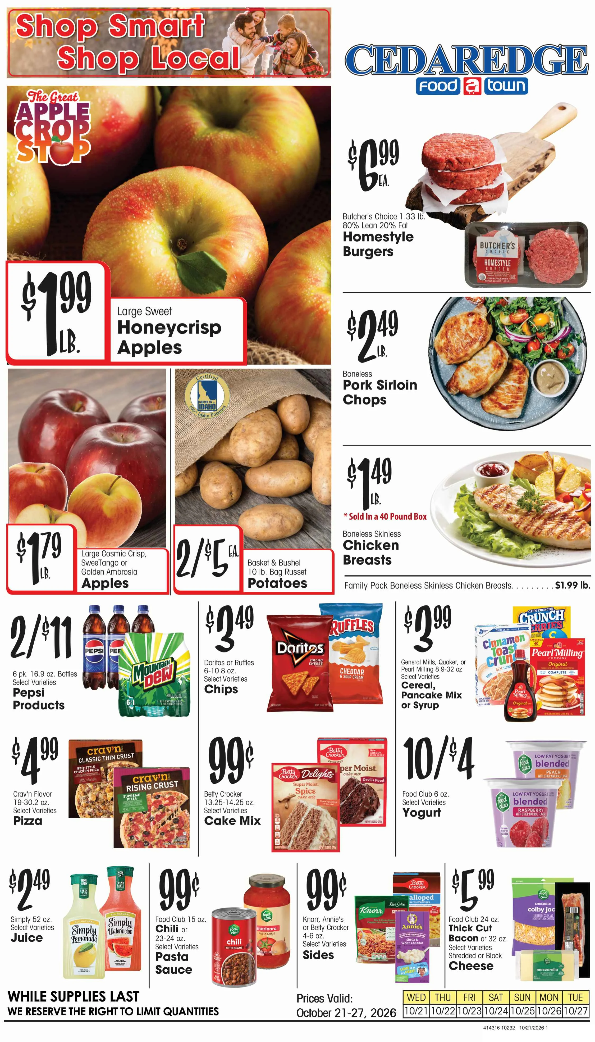 Cedaredge Foodtown PAG D 4pg Base1 - PAG D - October 21, 2026 - Page 1