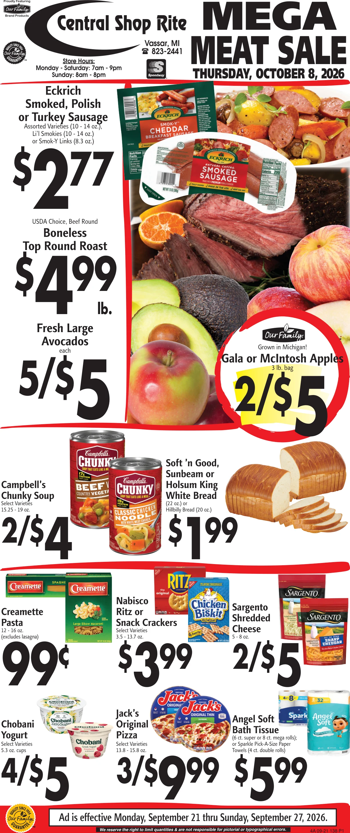 Central Shop Rite - Vassar Central Shop Rite - Vassar - Page 1