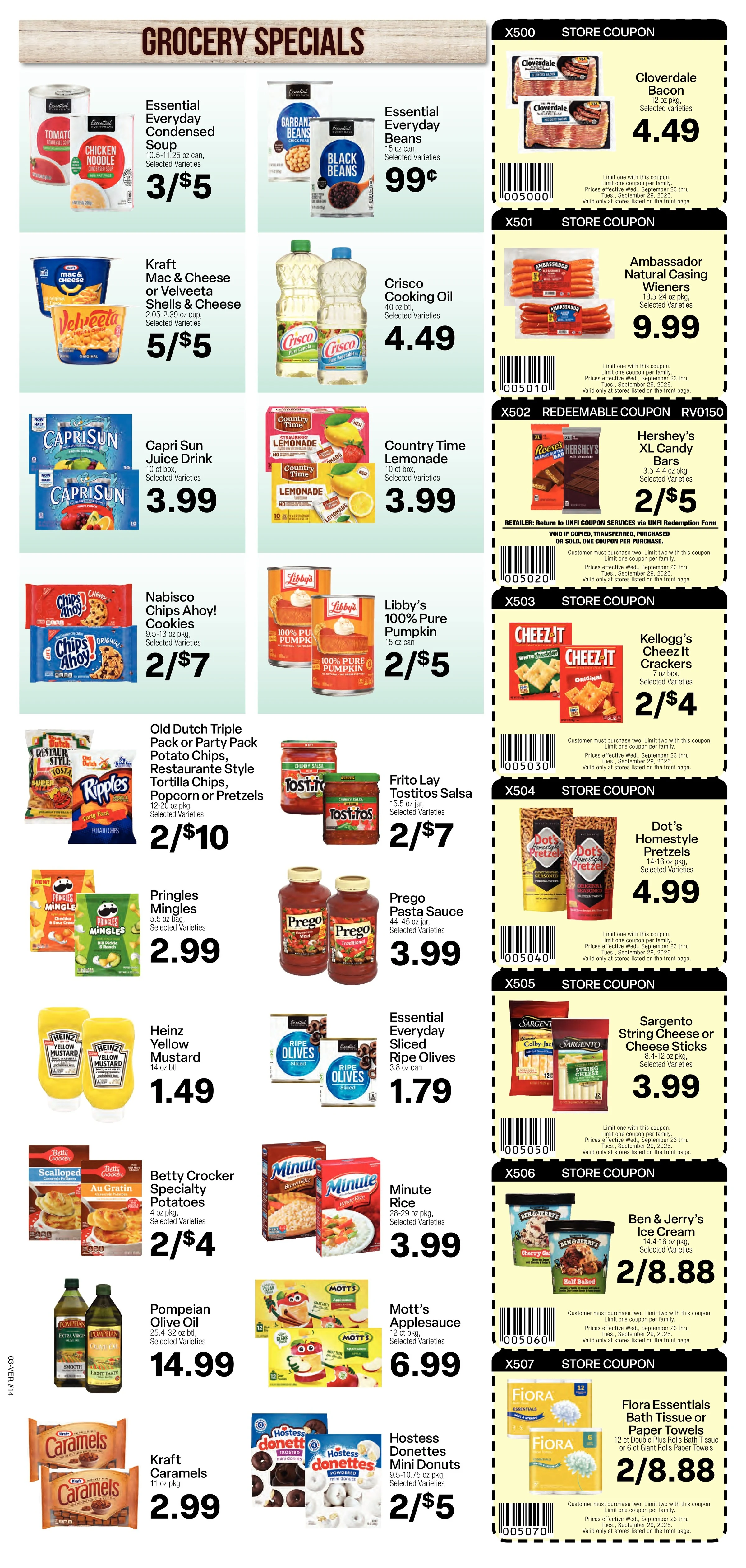 Chamberlain Food Center 9/23 CFC Ad - Page 3