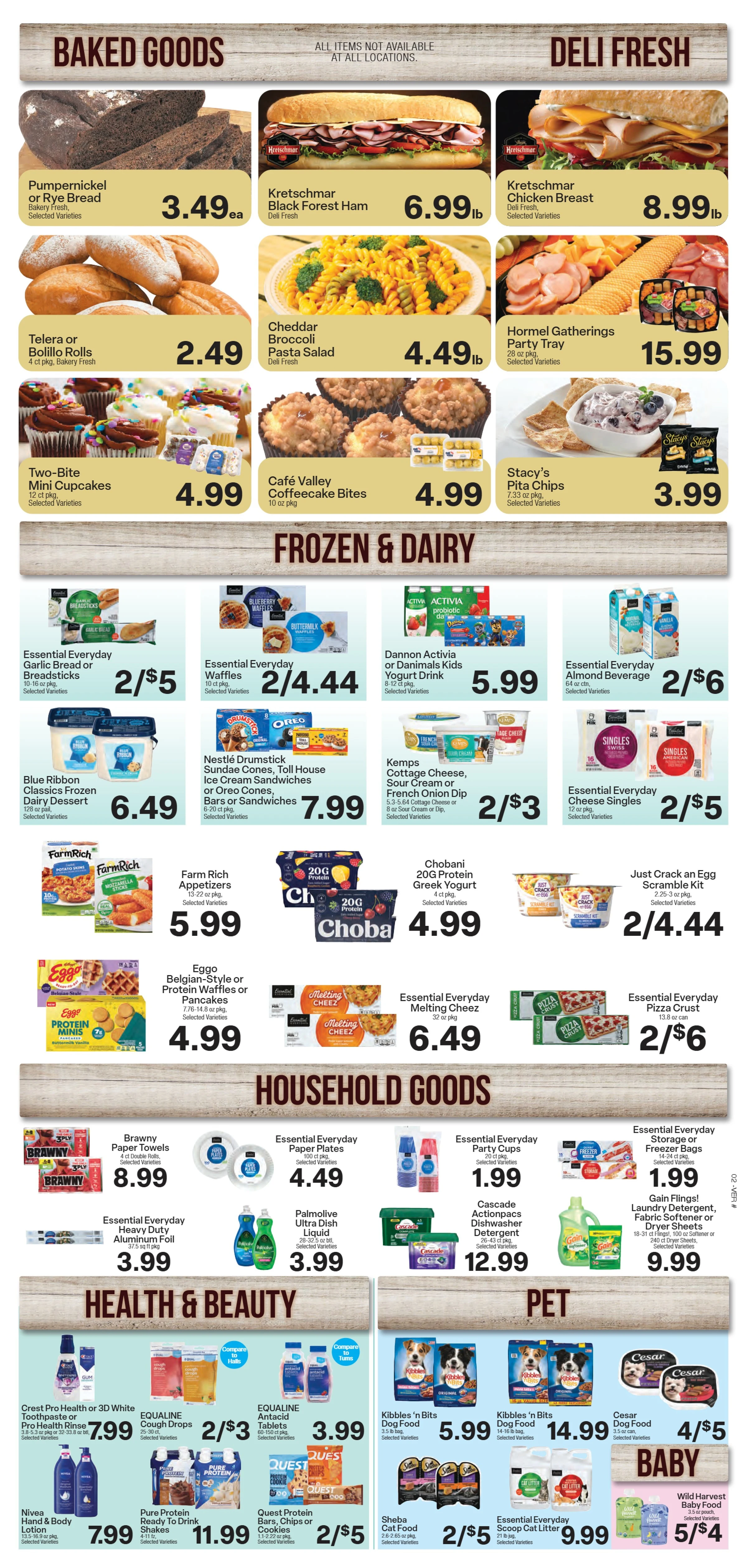 Chamberlain Food Center Weekly Ad - Page 2